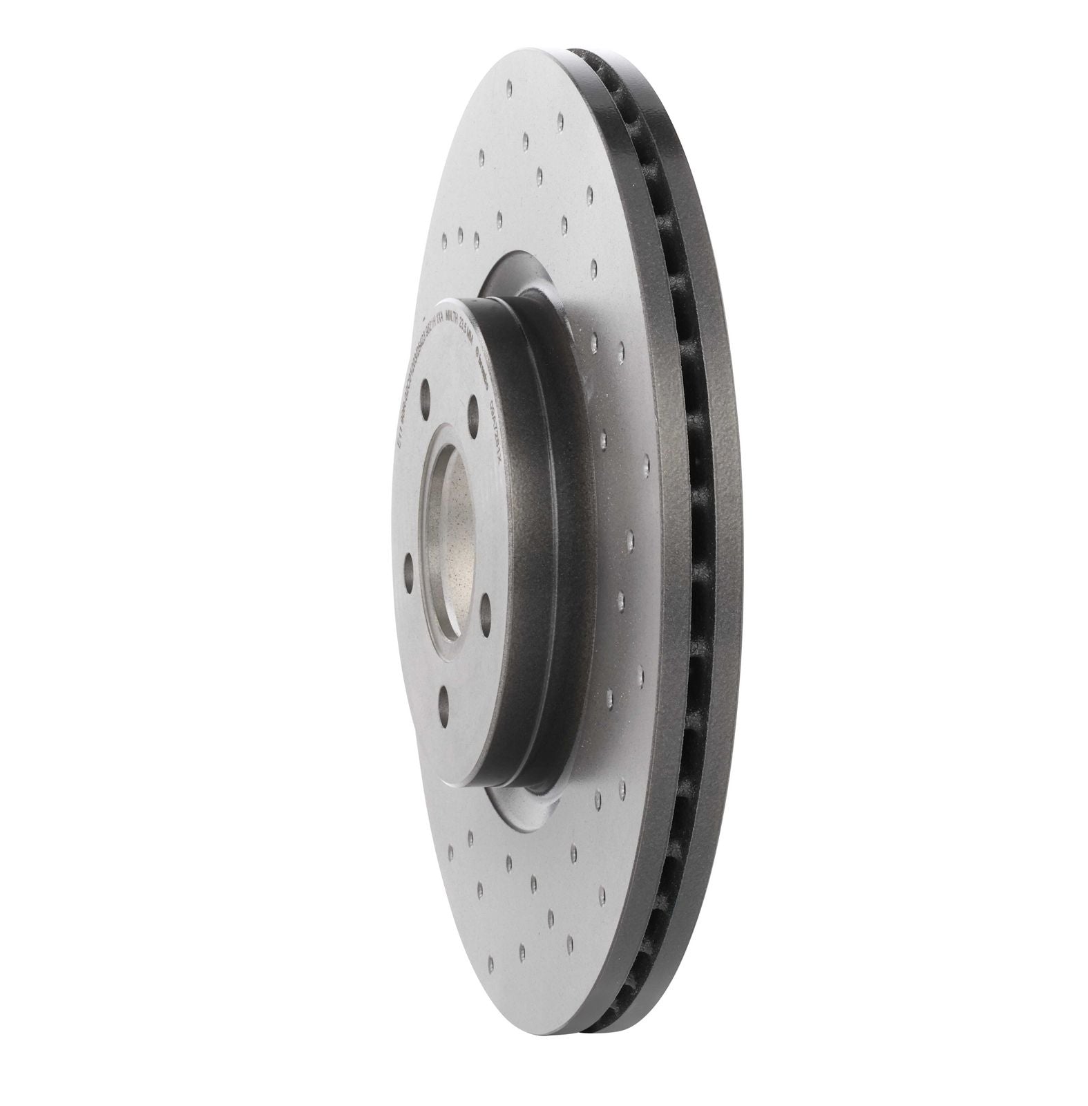 XTRA Drilled Front Disc Brake Rotor - 09.A728.1X_12