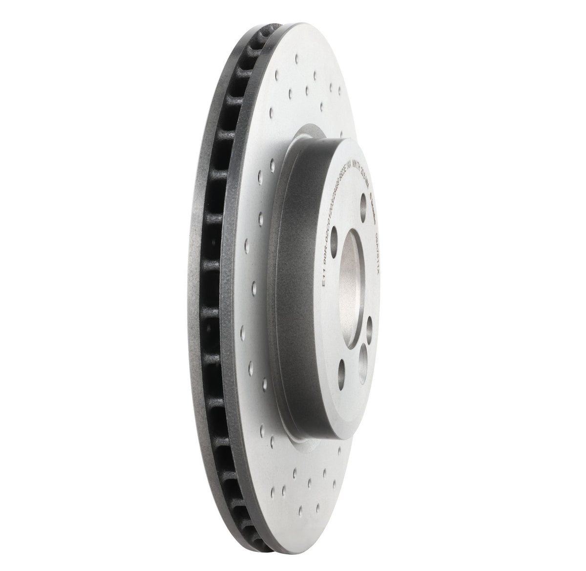 XTRA Drilled Front Disc Brake Rotor - 09.A761.1X_21