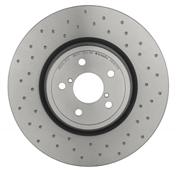 XTRA Drilled Front Disc Brake Rotor - 09.A870.1X_01