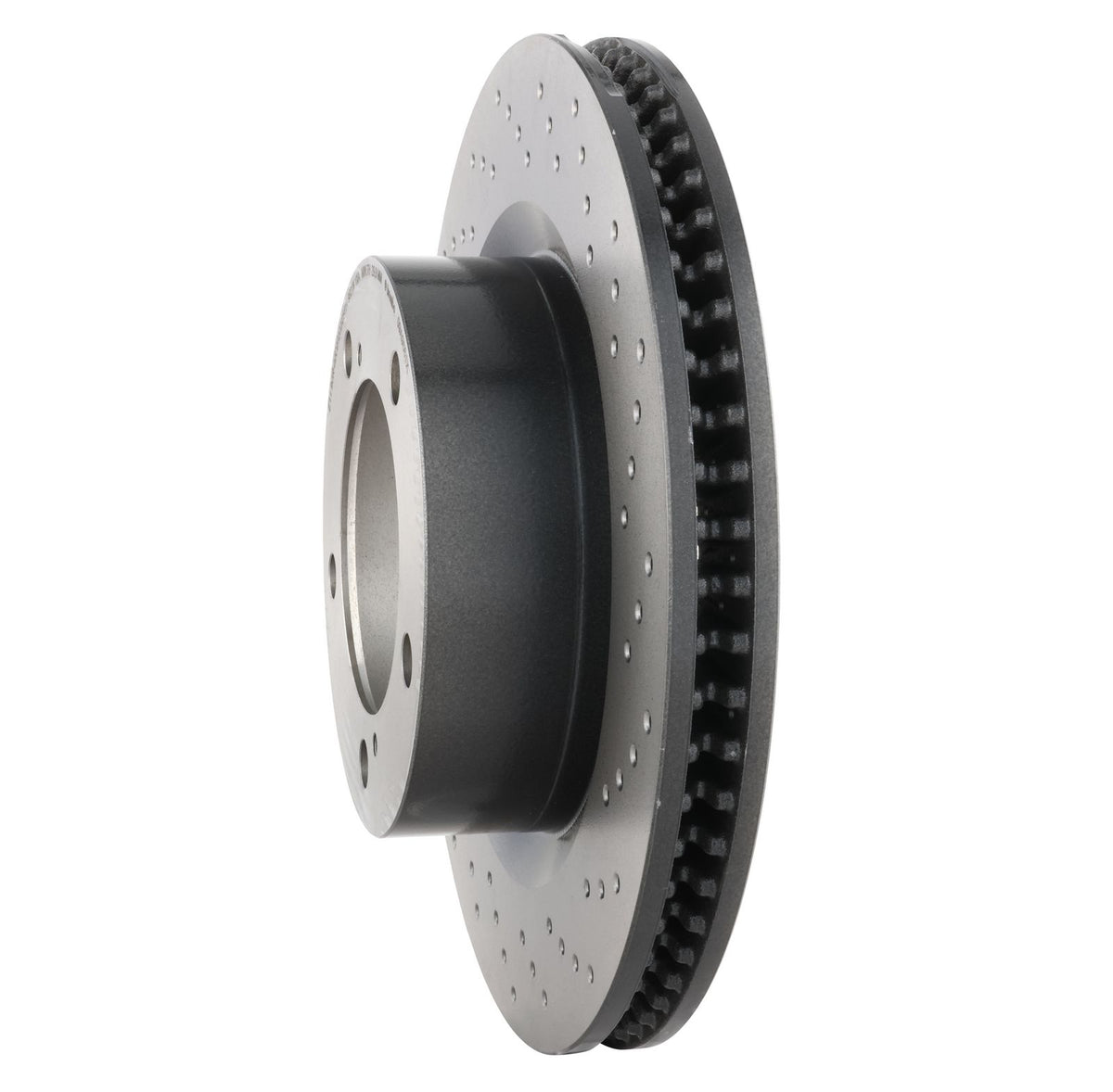 XTRA Drilled Front Disc Brake Rotor - 09.A966.1X_06
