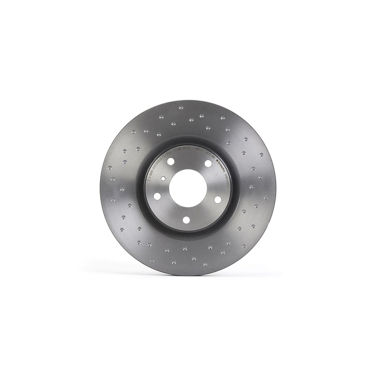 XTRA Drilled Front Disc Brake Rotor - 09.B266.1X_01