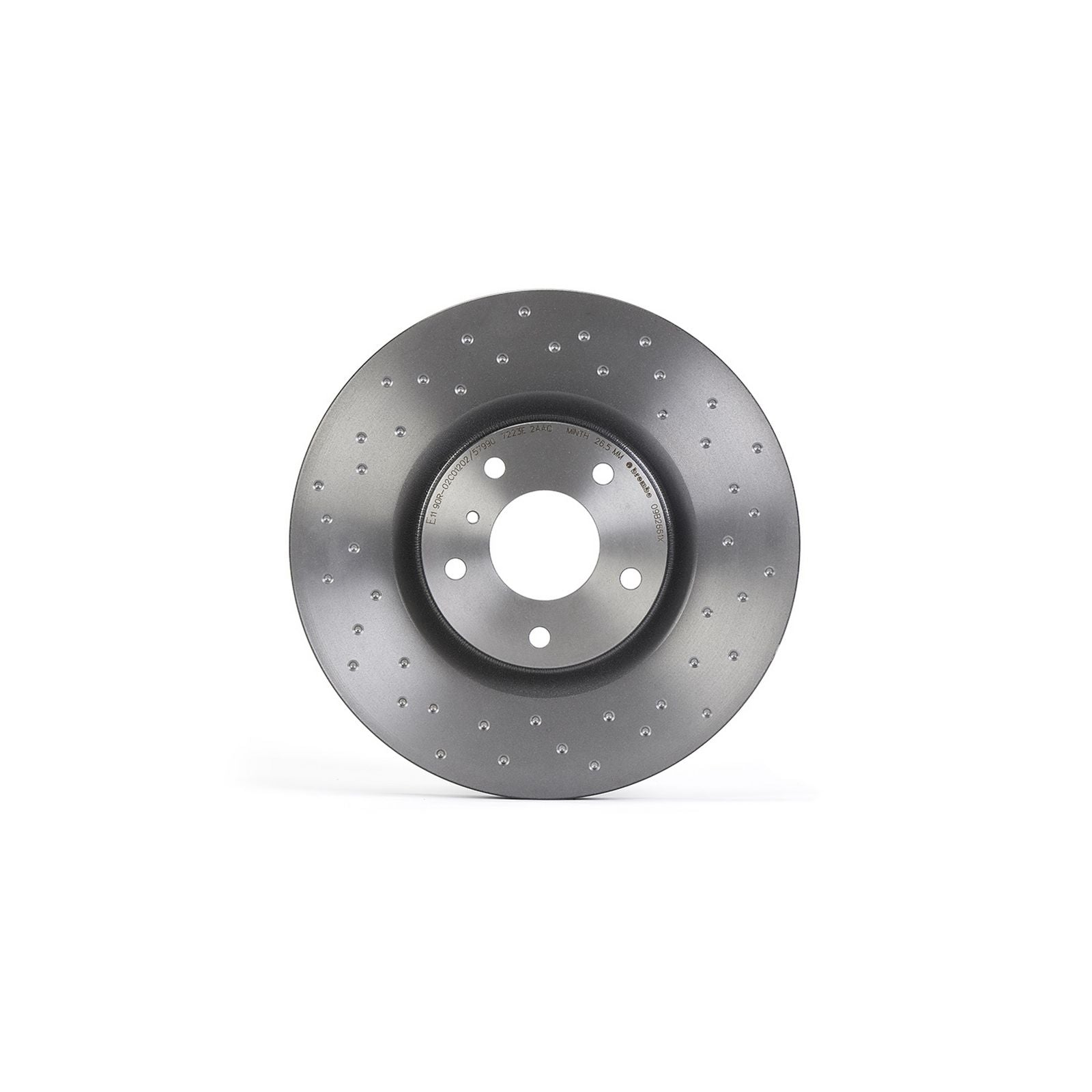 XTRA Drilled Front Disc Brake Rotor - 09.B266.1X_01