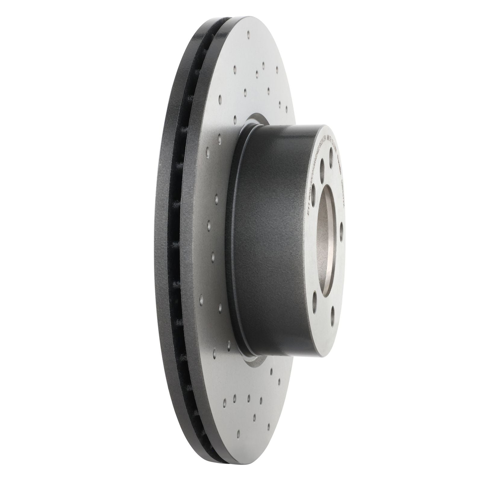 XTRA Drilled Front Disc Brake Rotor - 09.B337.2X_27