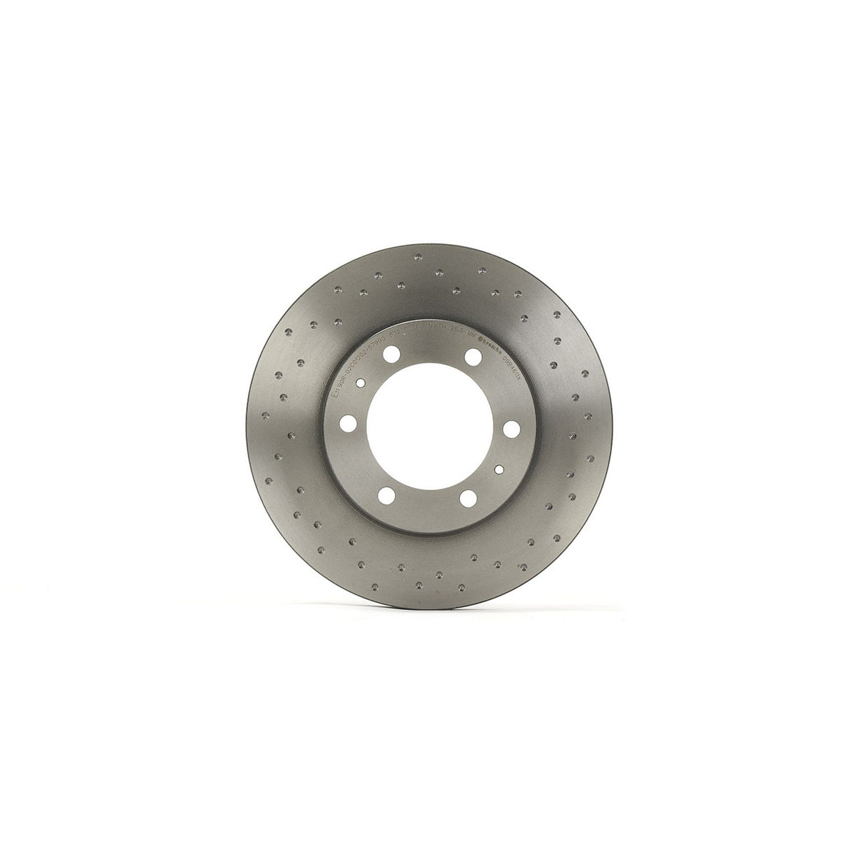 XTRA Drilled Front Disc Brake Rotor - 09.B461.1X_02