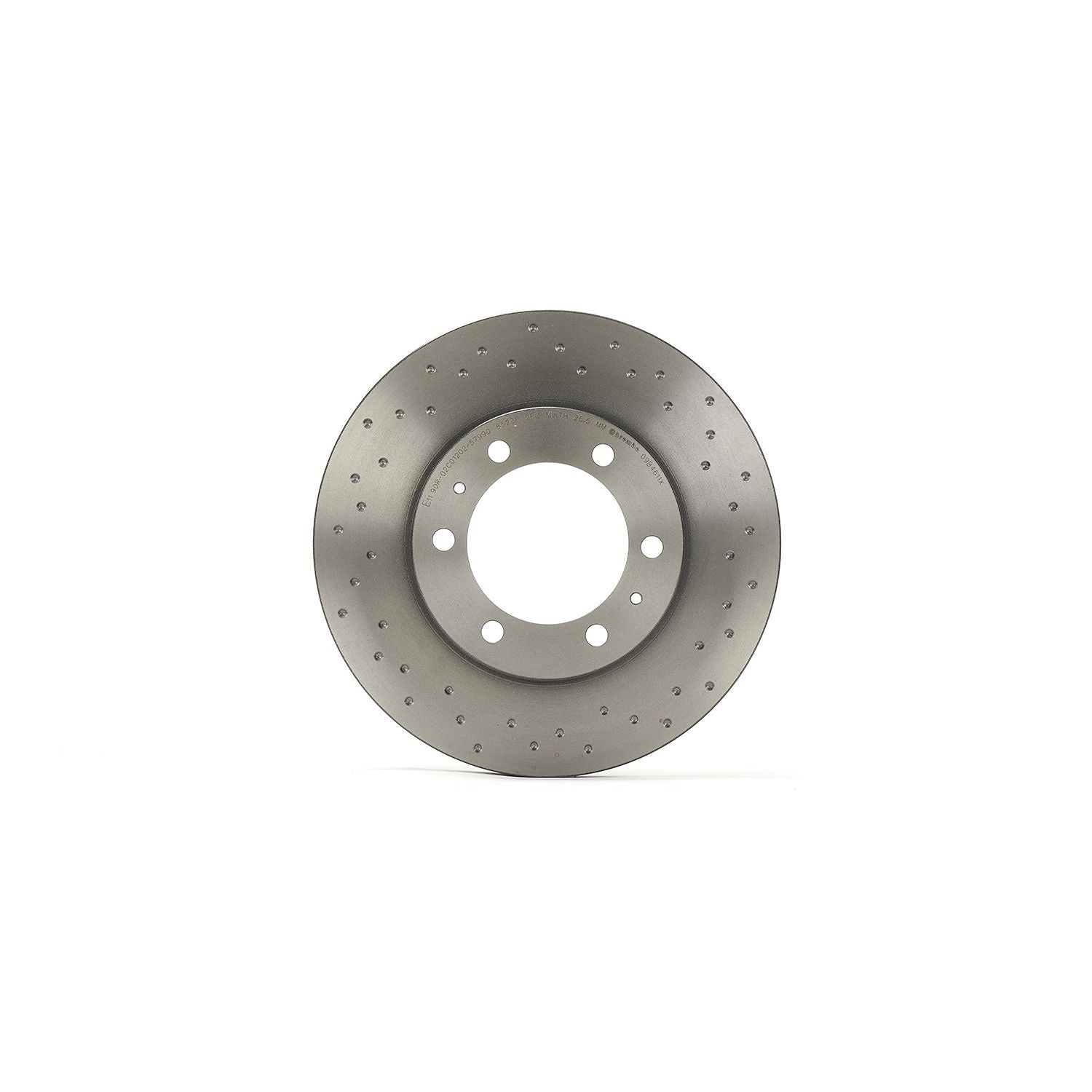 XTRA Drilled Front Disc Brake Rotor - 09.B461.1X_02