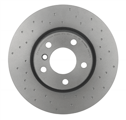 XTRA Drilled Front Disc Brake Rotor - 09.B570.1X_01