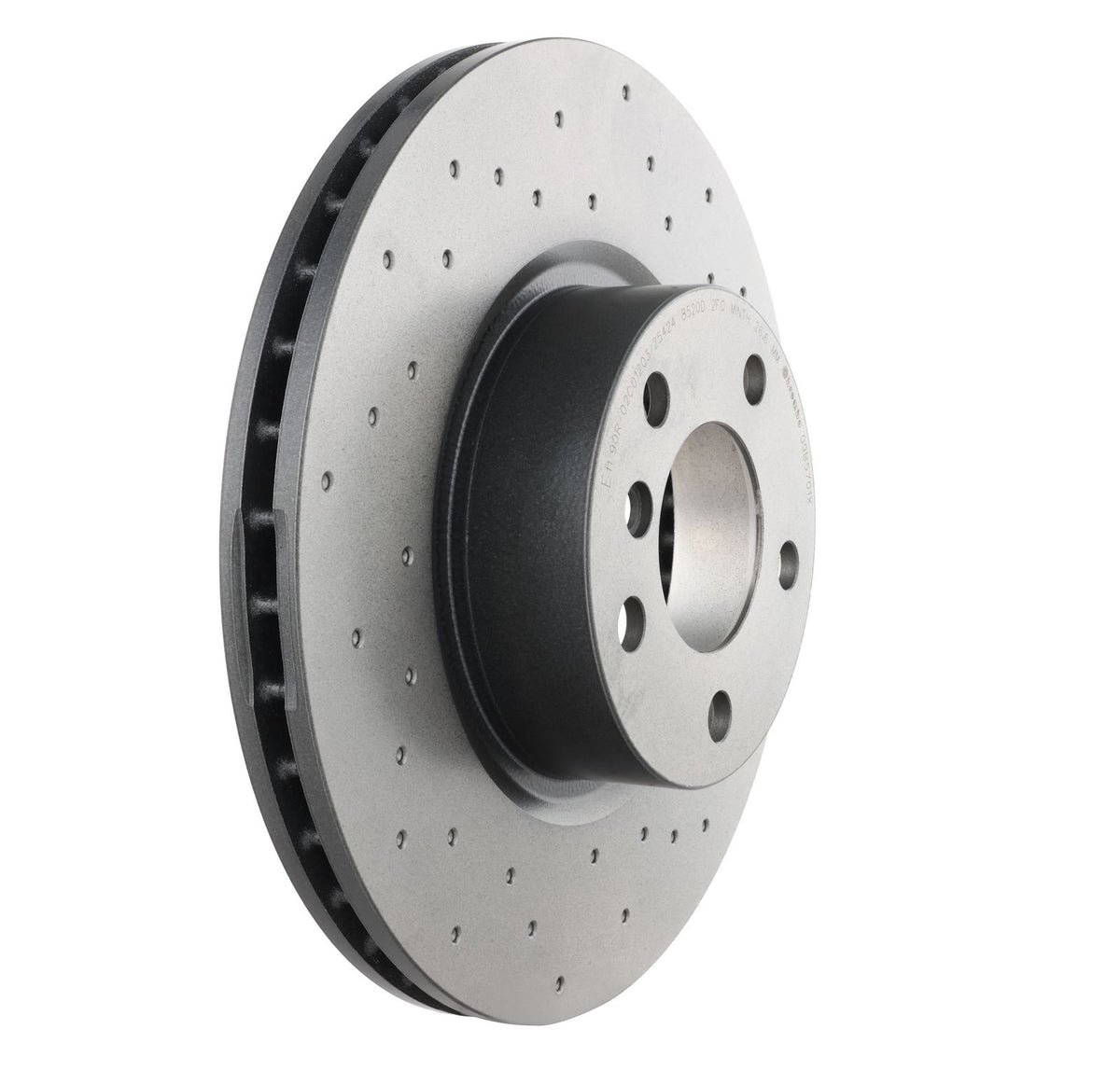 XTRA Drilled Front Disc Brake Rotor - 09.B570.1X_22