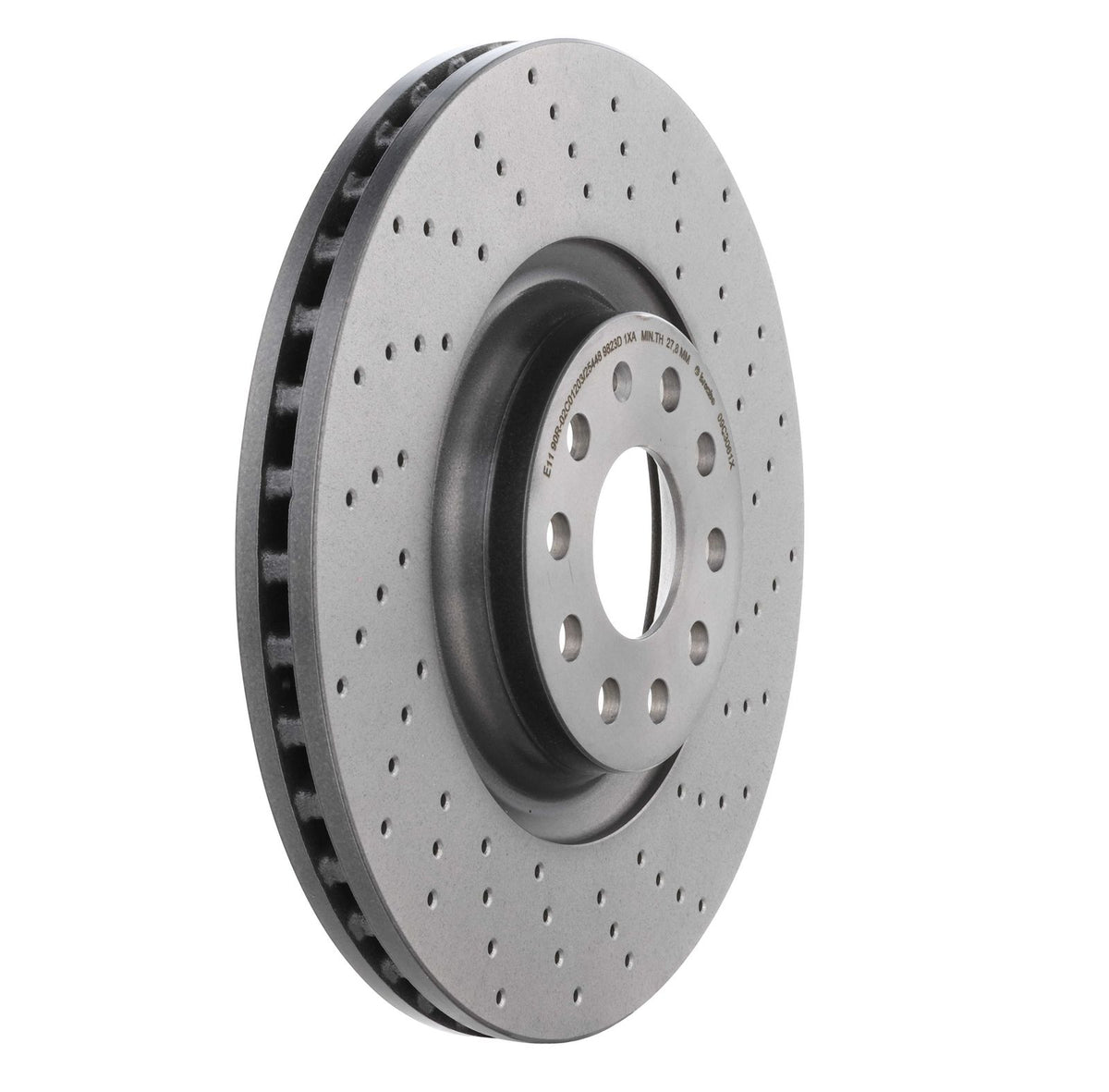 XTRA Drilled Front Disc Brake Rotor - 09.C306.1X_28