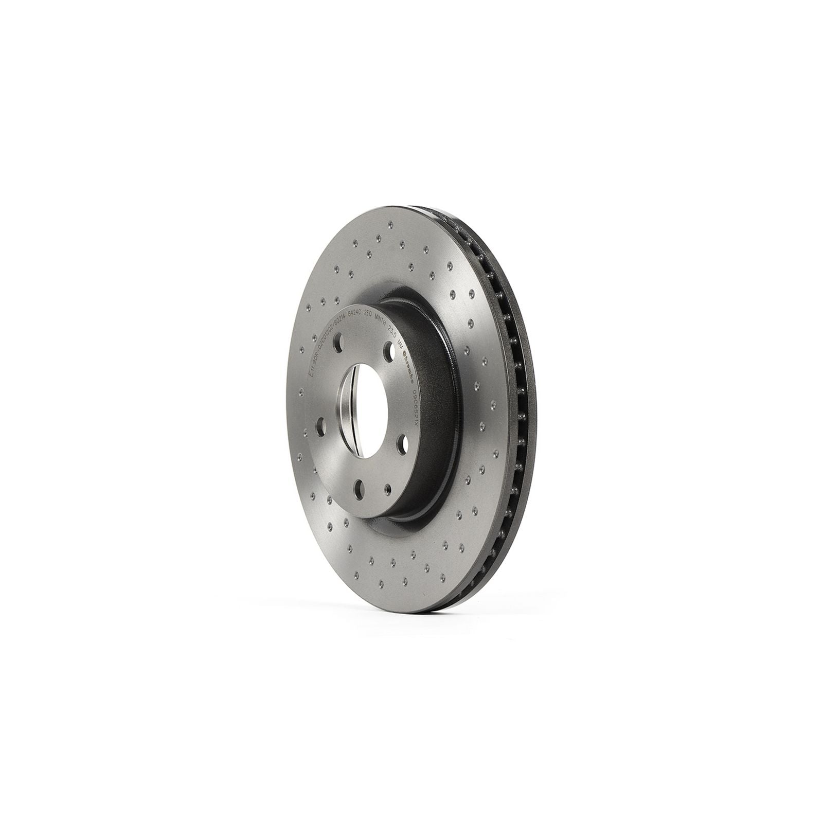 XTRA Drilled Front Disc Brake Rotor - 09.C652.1X_01