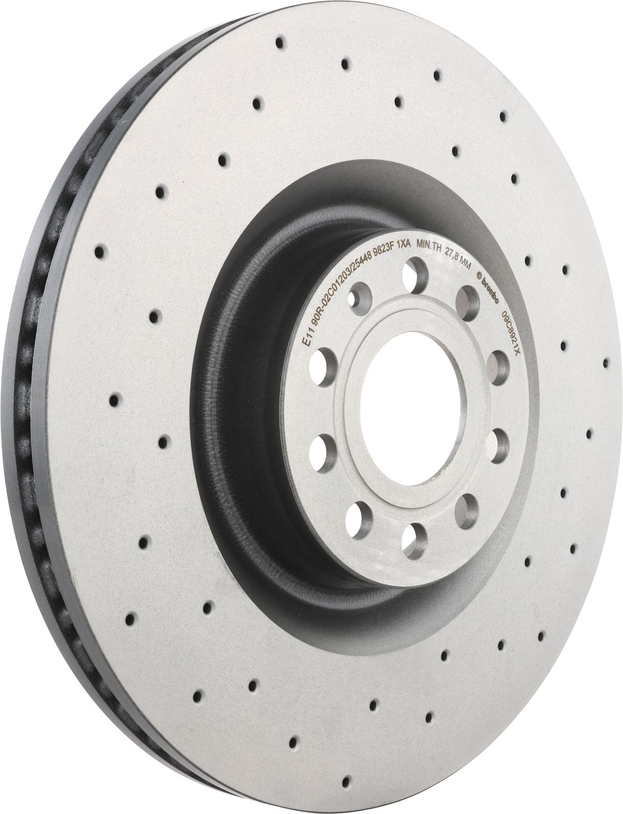 XTRA Drilled Front Disc Brake Rotor - 09.C892.1X_01