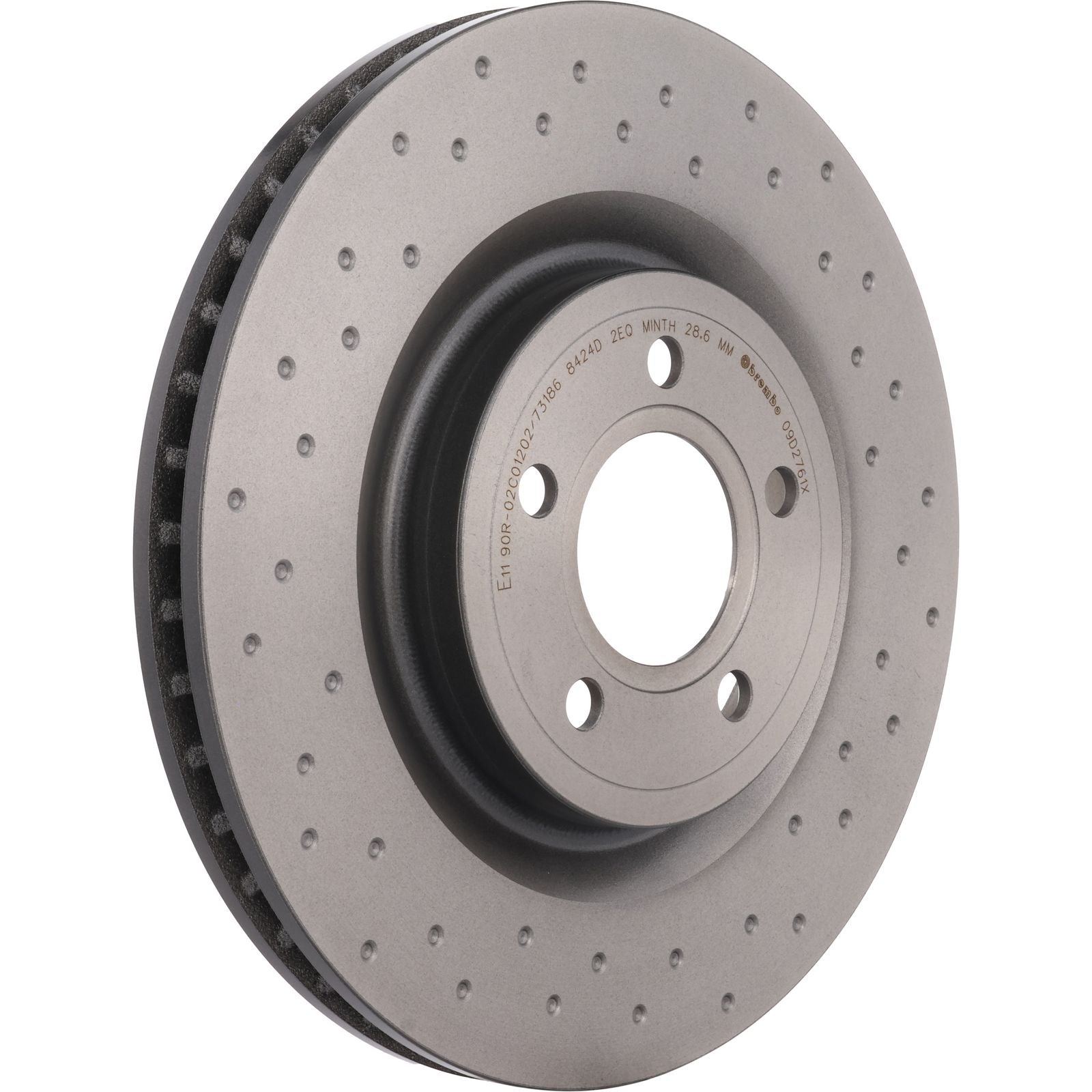 XTRA Drilled Front Disc Brake Rotor - 09.D276.1X_03