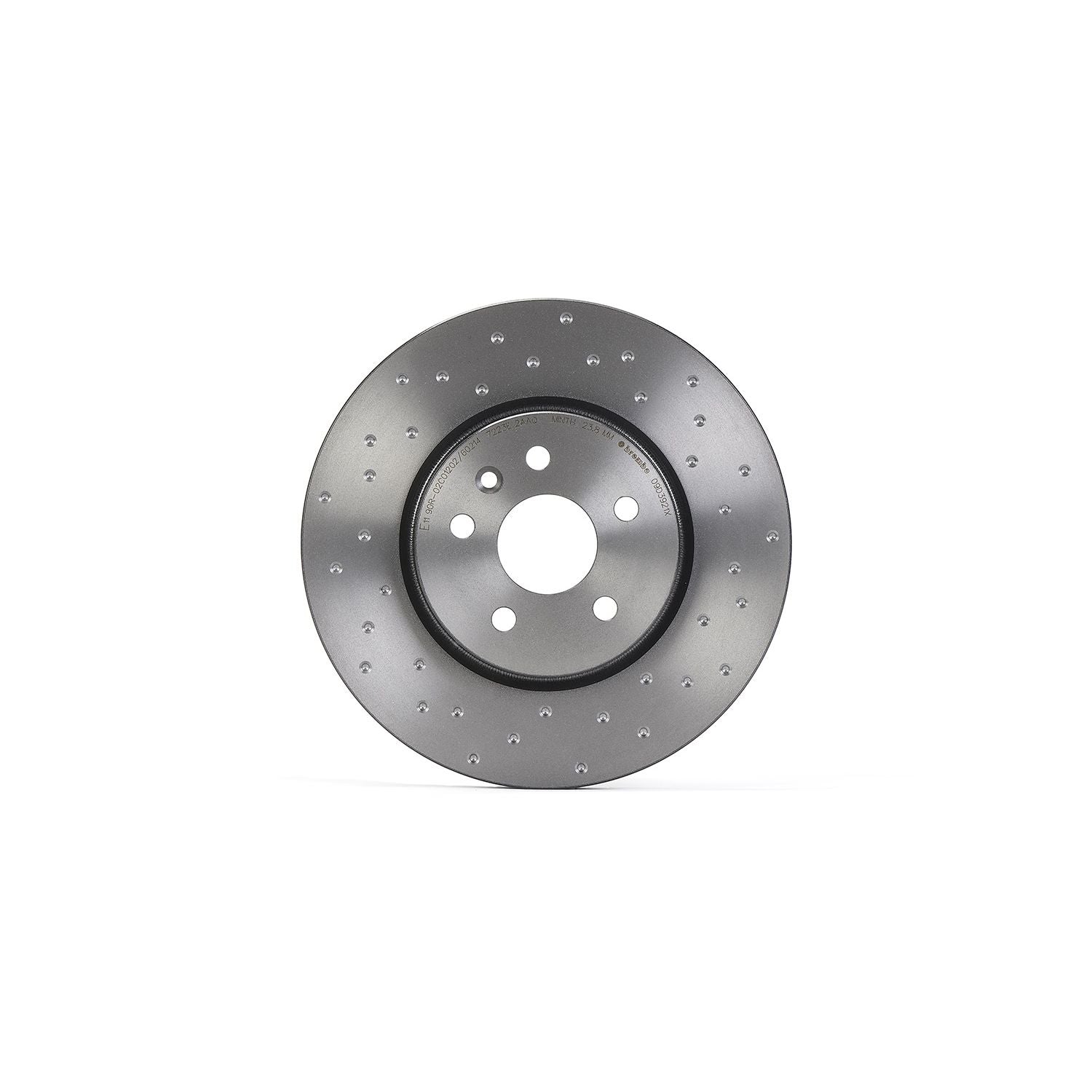 XTRA Drilled Front Disc Brake Rotor - 09.D392.1X_02