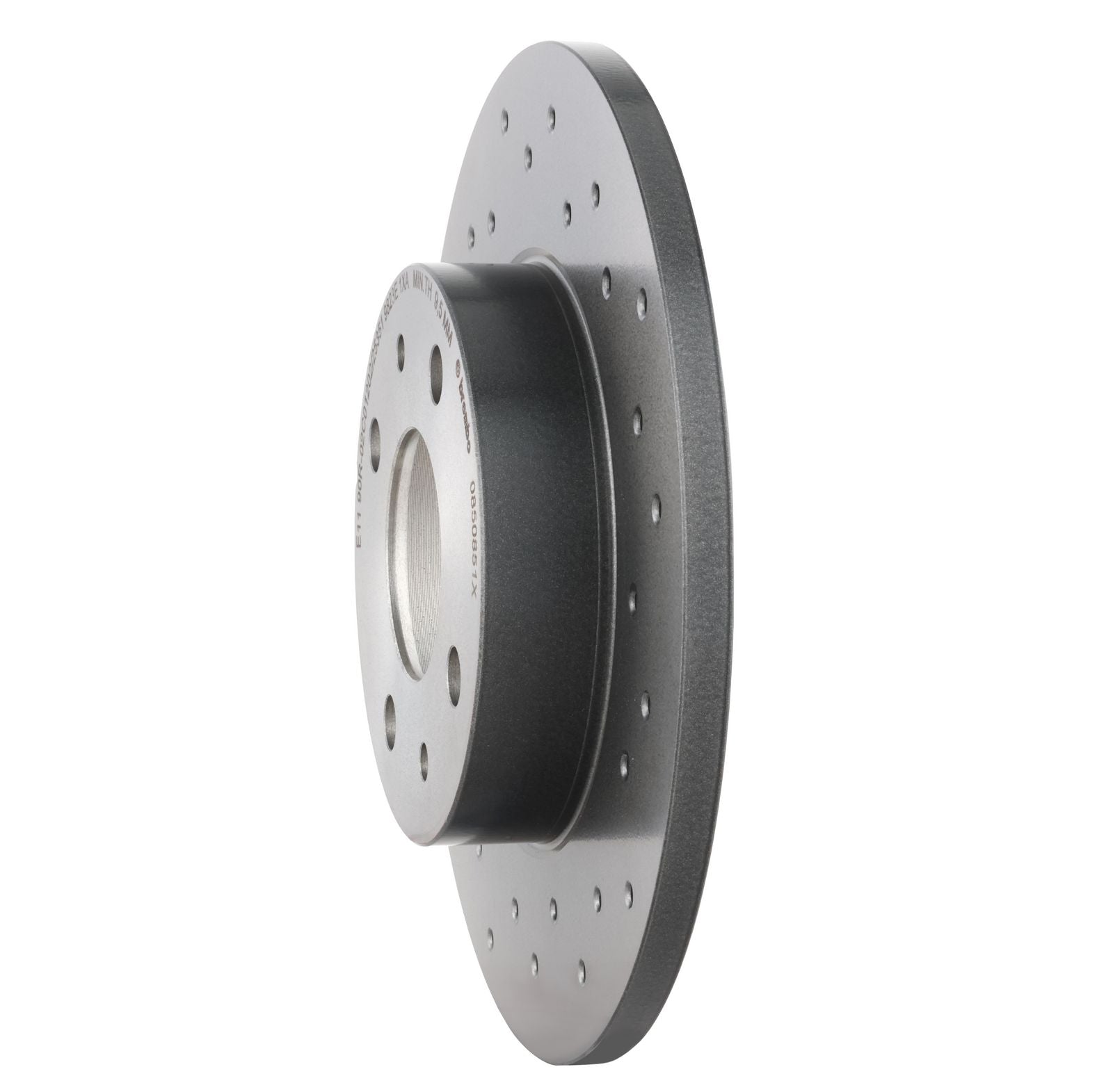 XTRA Drilled Rear Disc Brake Rotor - 08.5085.1X_12