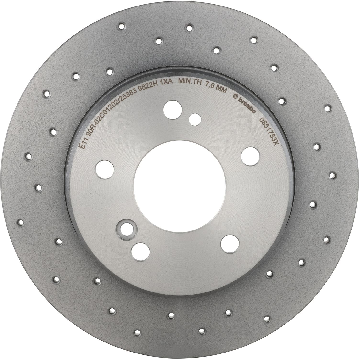 XTRA Drilled Rear Disc Brake Rotor - 08.5178.3X_02