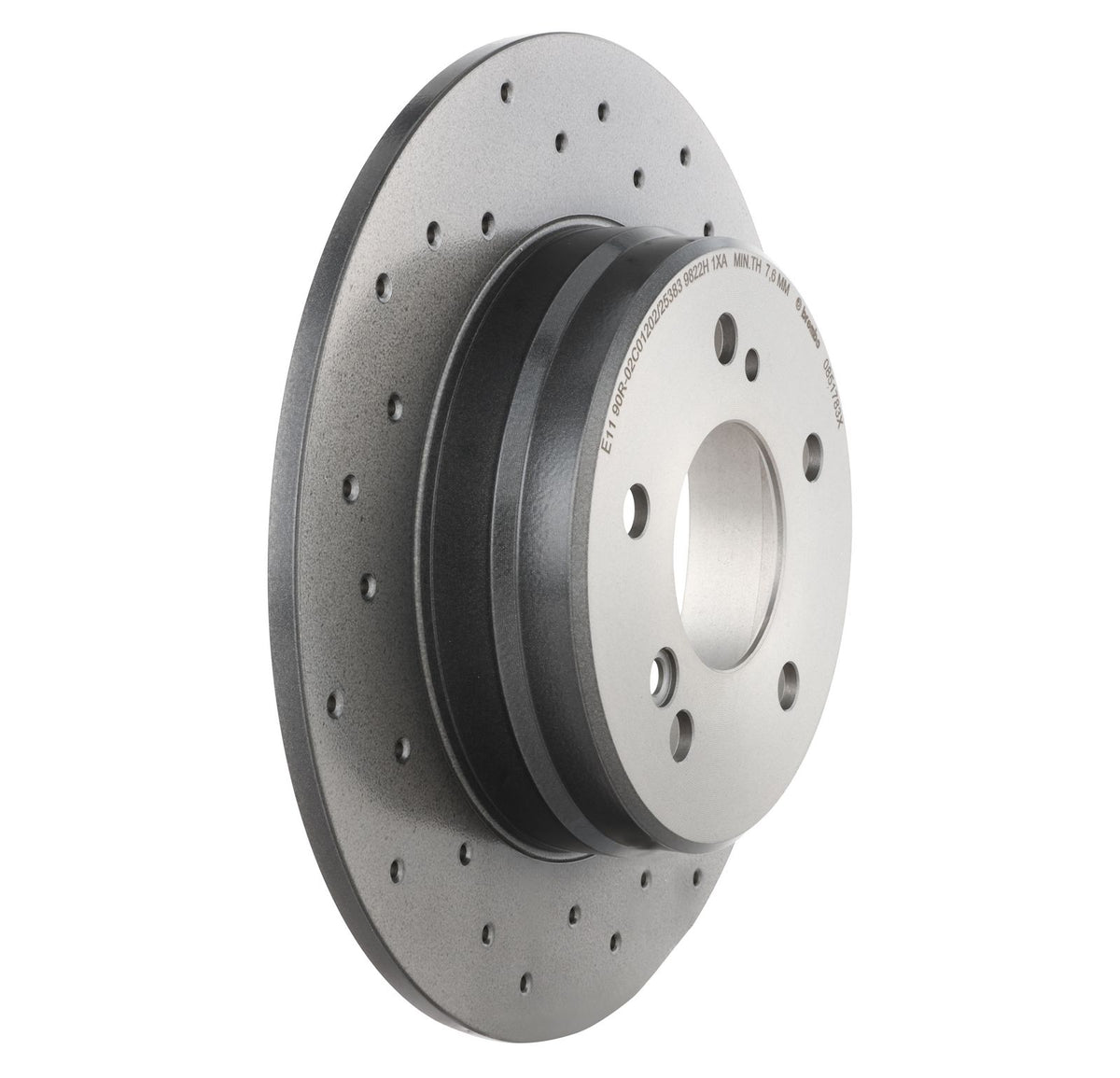 XTRA Drilled Rear Disc Brake Rotor - 08.5178.3X_27