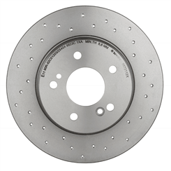 XTRA Drilled Rear Disc Brake Rotor - 08.7211.2X_07