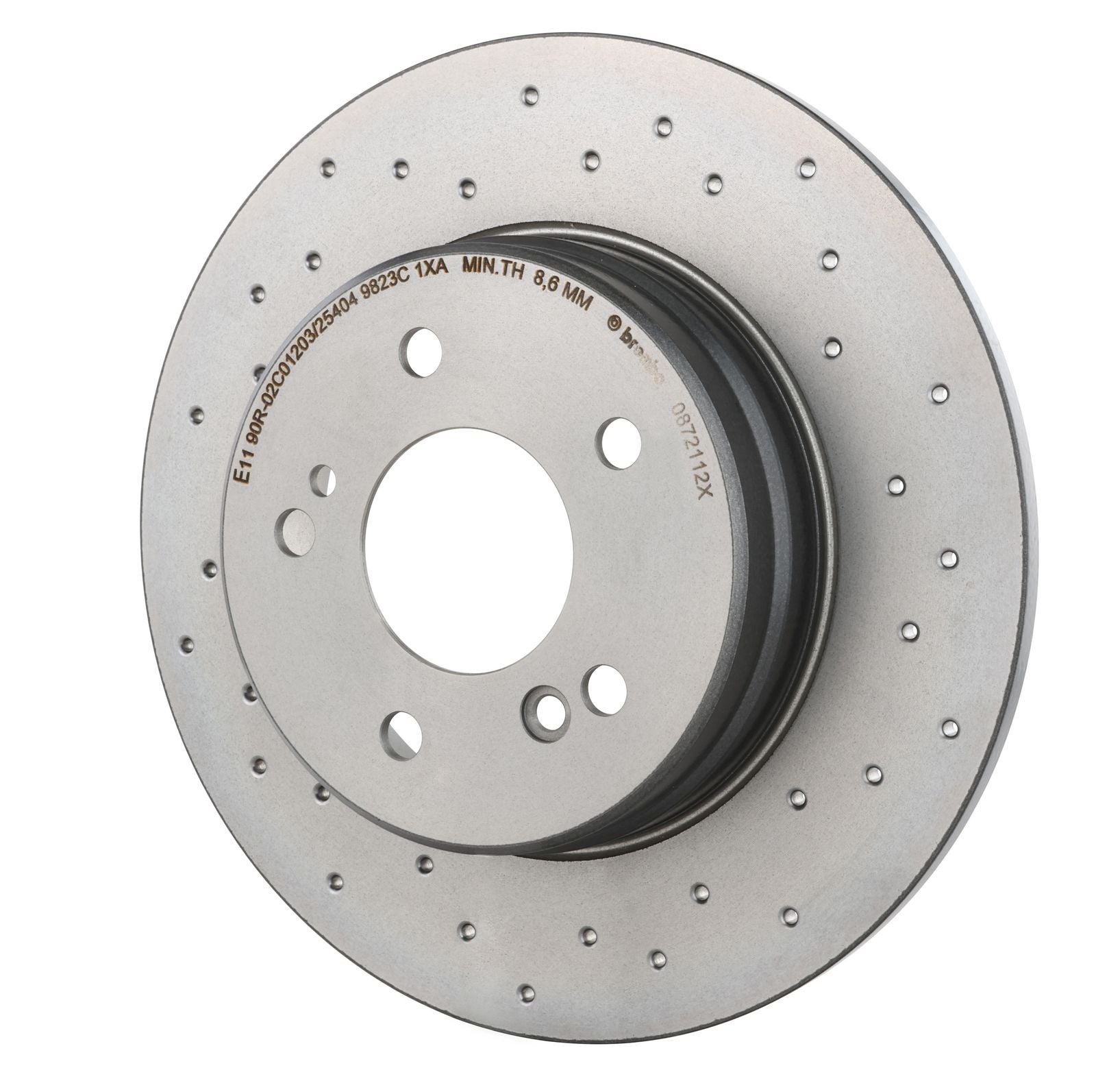 XTRA Drilled Rear Disc Brake Rotor - 08.7211.2X_10
