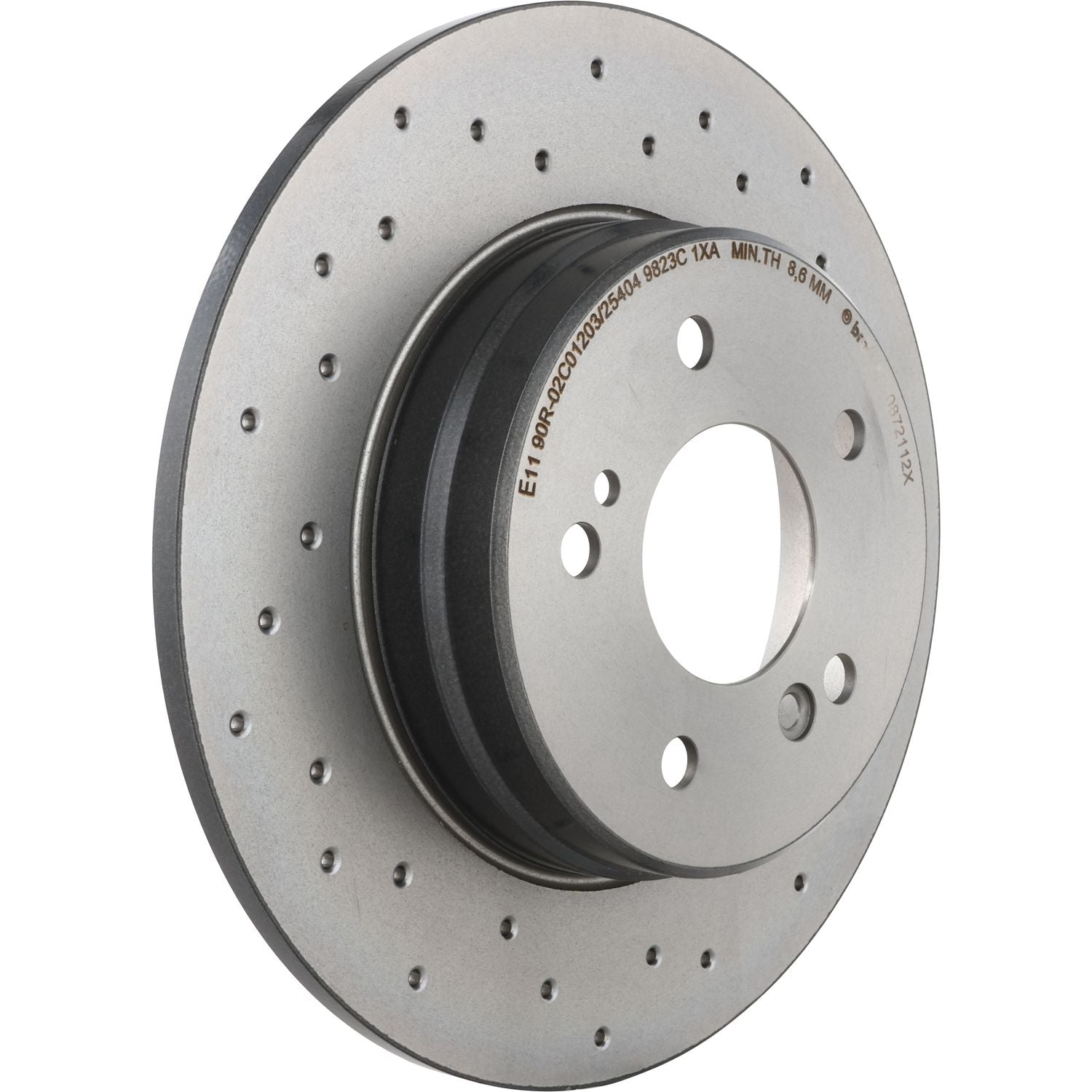 XTRA Drilled Rear Disc Brake Rotor - 08.7211.2X_04