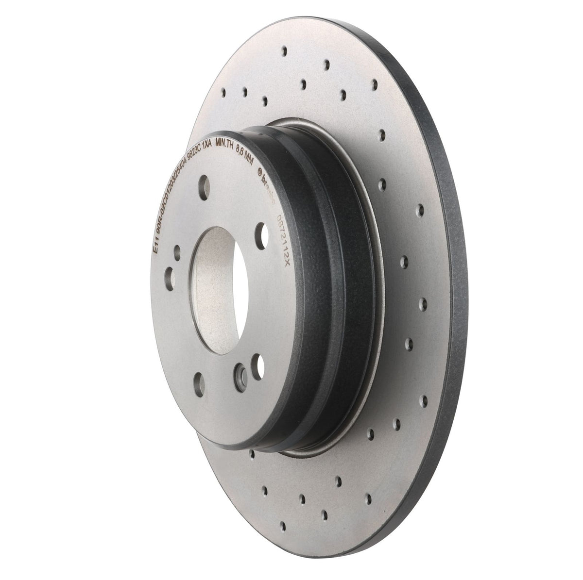 XTRA Drilled Rear Disc Brake Rotor - 08.7211.2X_12