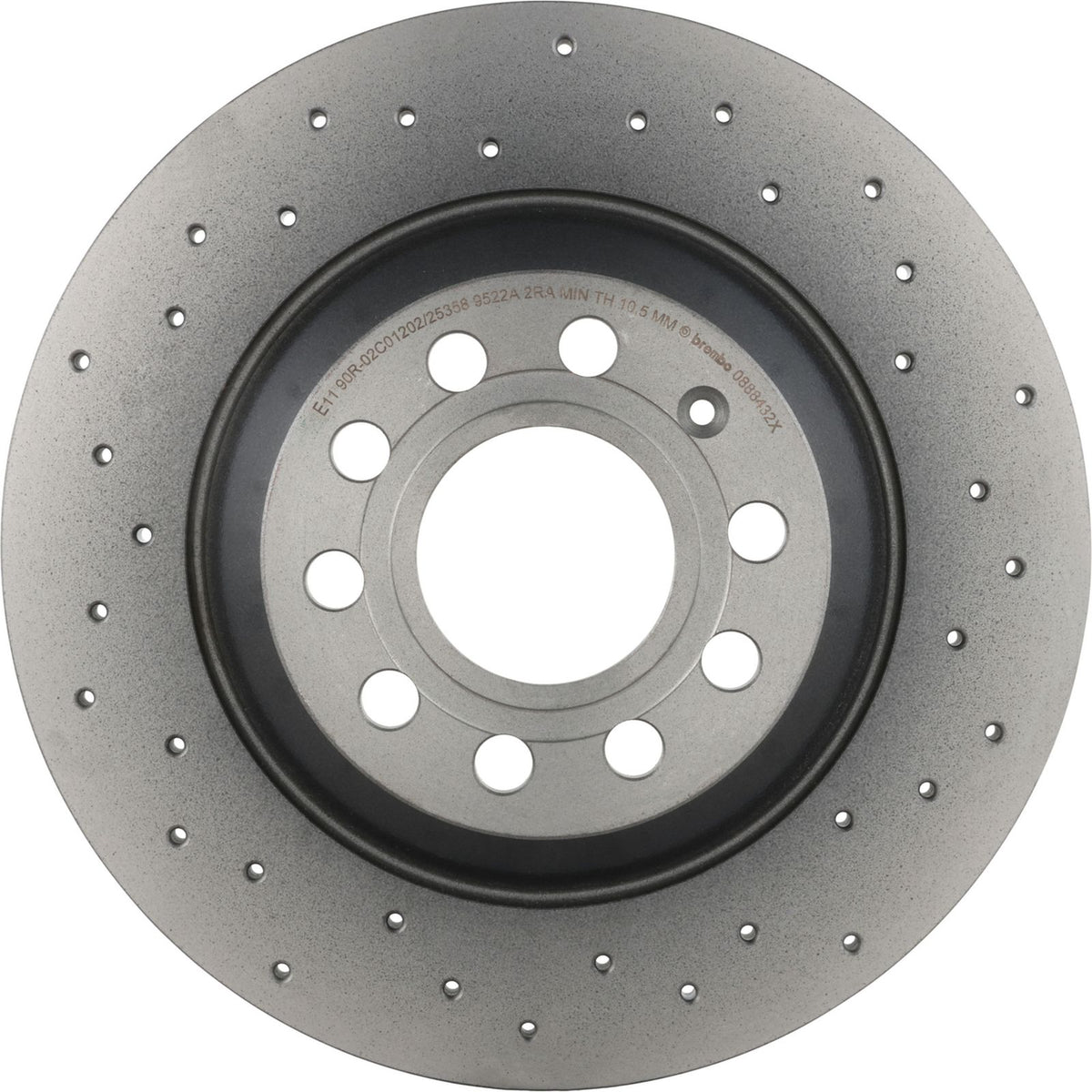 XTRA Drilled Rear Disc Brake Rotor - 08.8843.2X_03