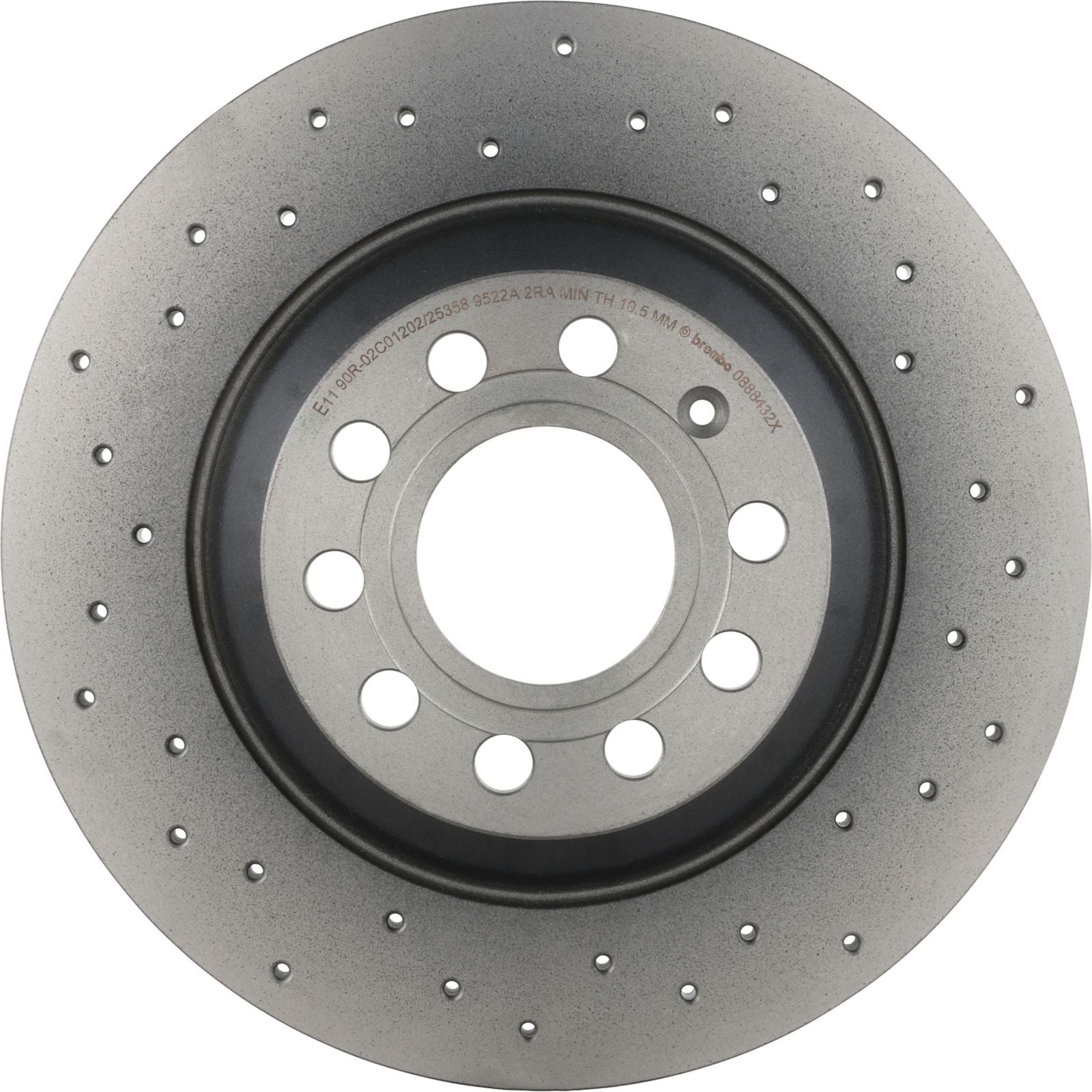 XTRA Drilled Rear Disc Brake Rotor - 08.8843.2X_03