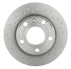 XTRA Drilled Rear Disc Brake Rotor - 08.9136.1X_06