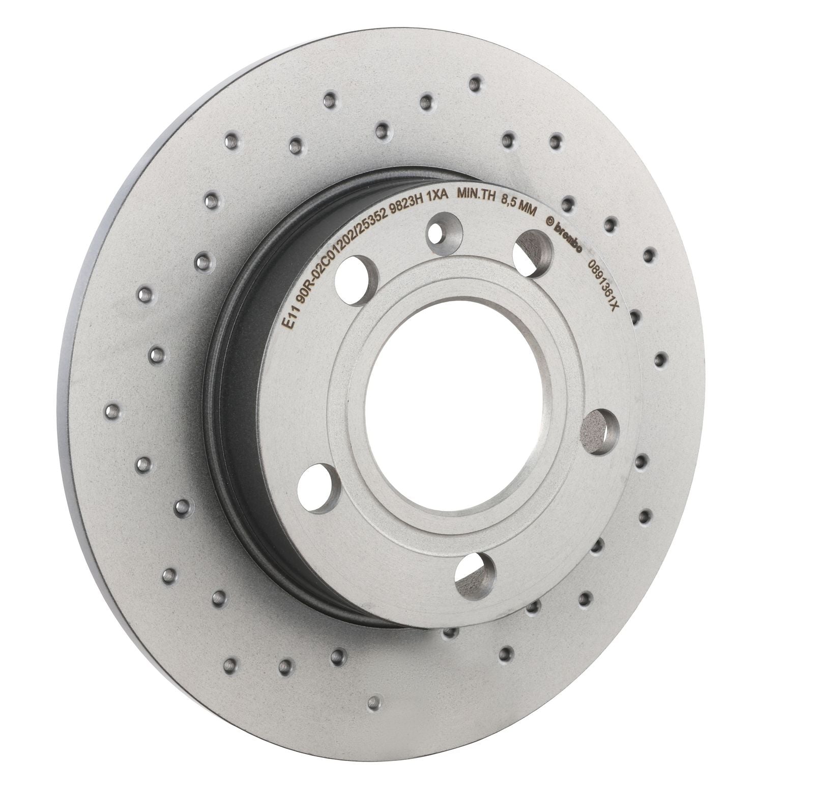 XTRA Drilled Rear Disc Brake Rotor - 08.9136.1X_29