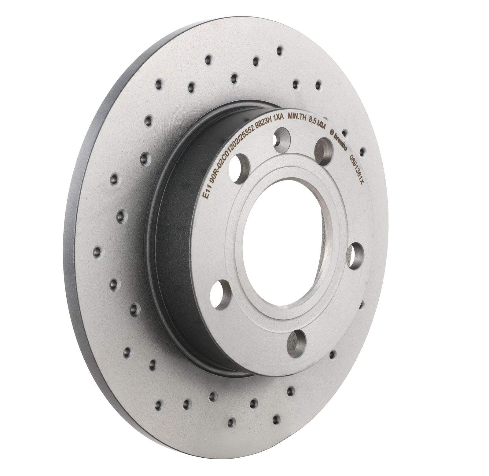 XTRA Drilled Rear Disc Brake Rotor - 08.9136.1X_28