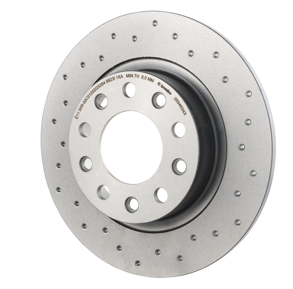 XTRA Drilled Rear Disc Brake Rotor - 08.9460.4X_08