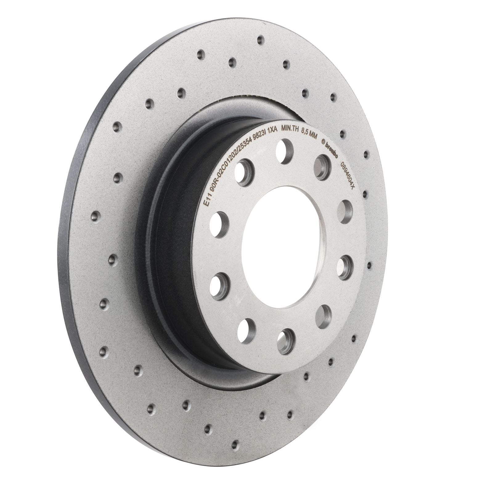 XTRA Drilled Rear Disc Brake Rotor - 08.9460.4X_27