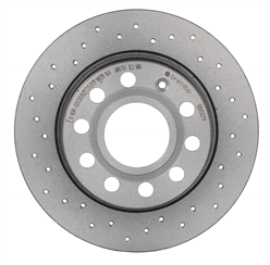 XTRA Drilled Rear Disc Brake Rotor - 08.9502.1X_31