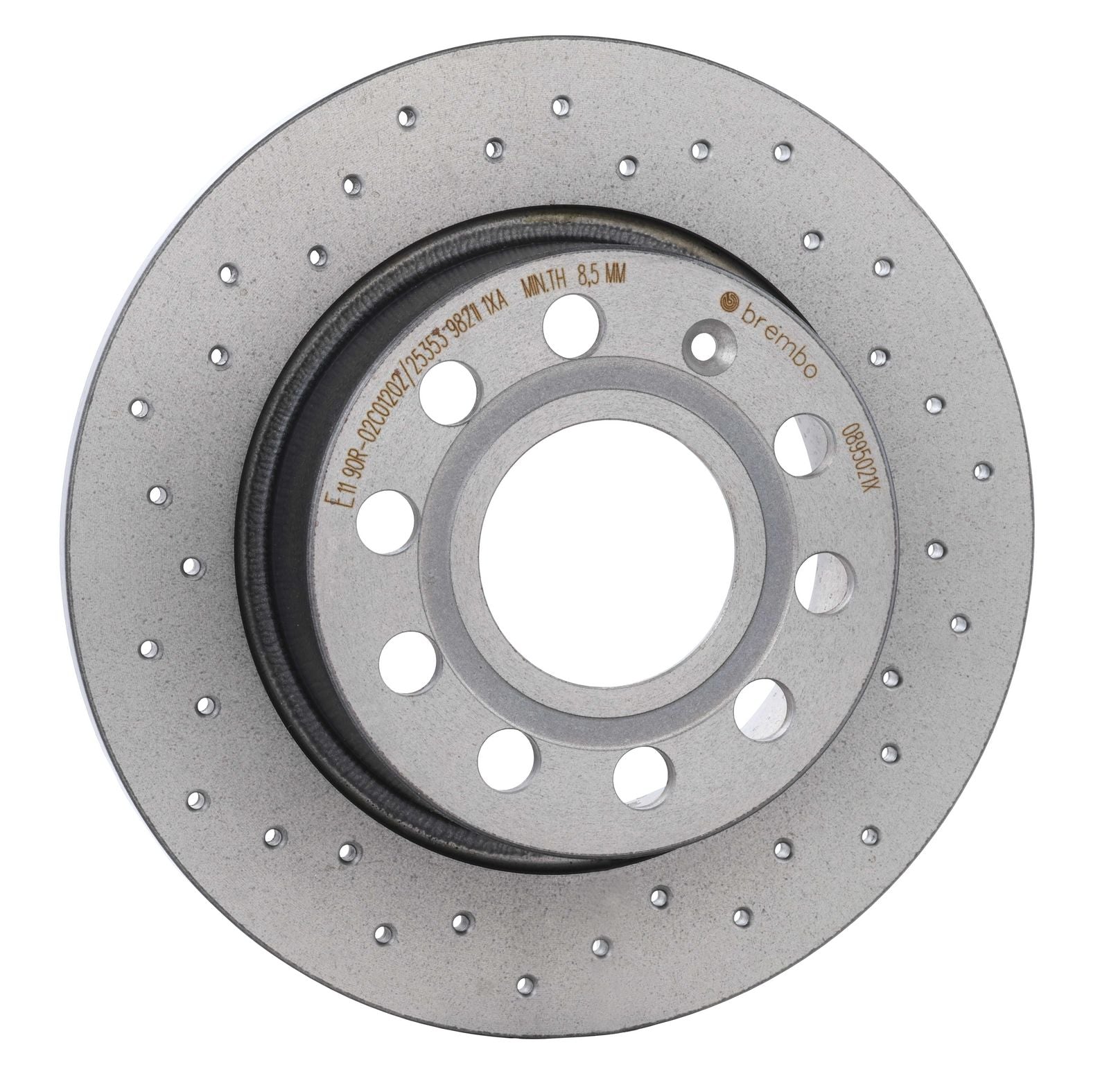 XTRA Drilled Rear Disc Brake Rotor - 08.9502.1X_30