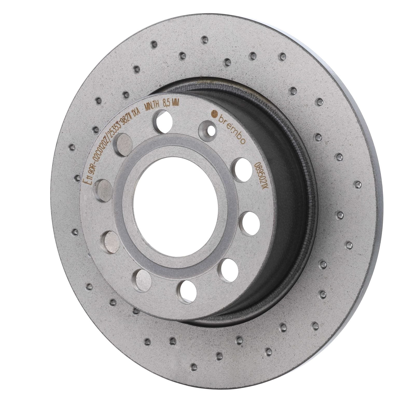XTRA Drilled Rear Disc Brake Rotor - 08.9502.1X_09