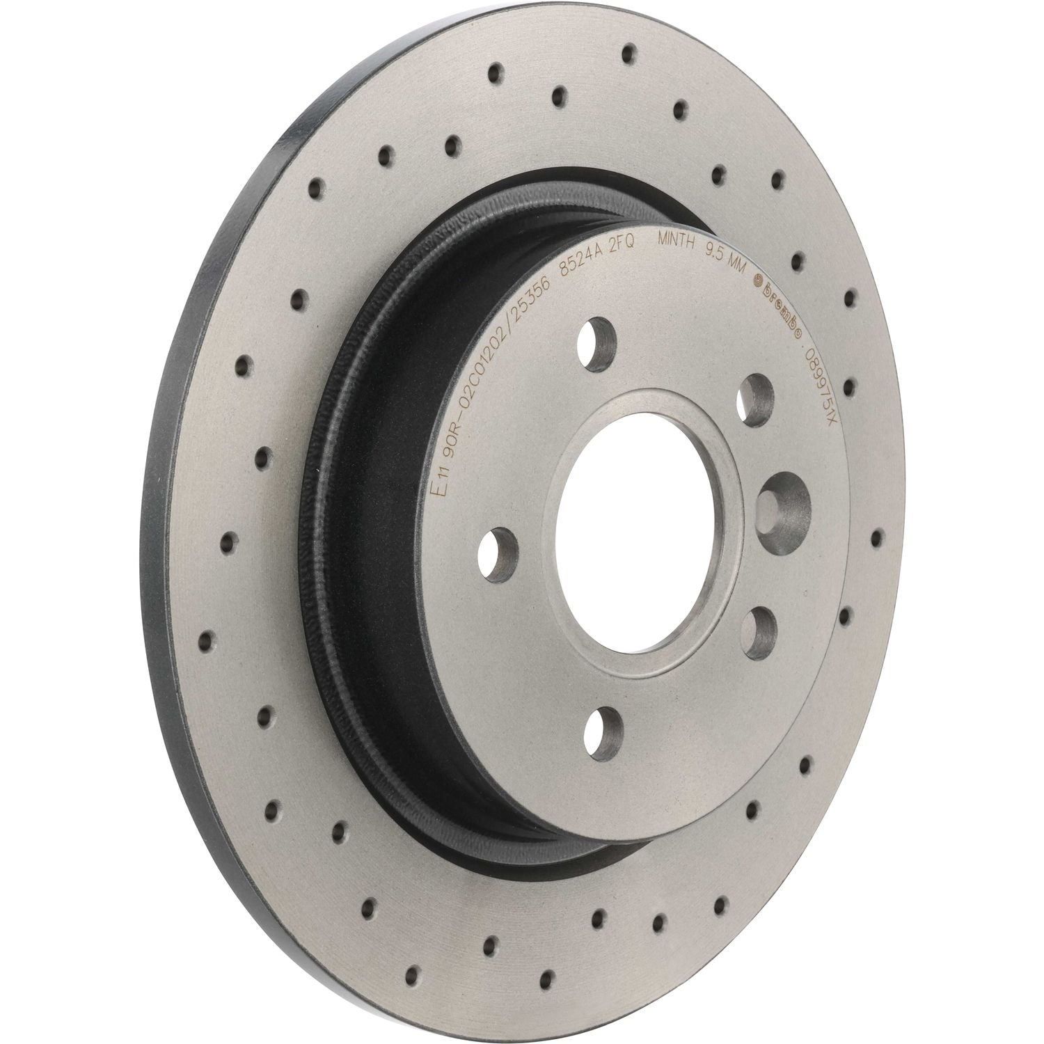 XTRA Drilled Rear Disc Brake Rotor - 08.9975.1X_01