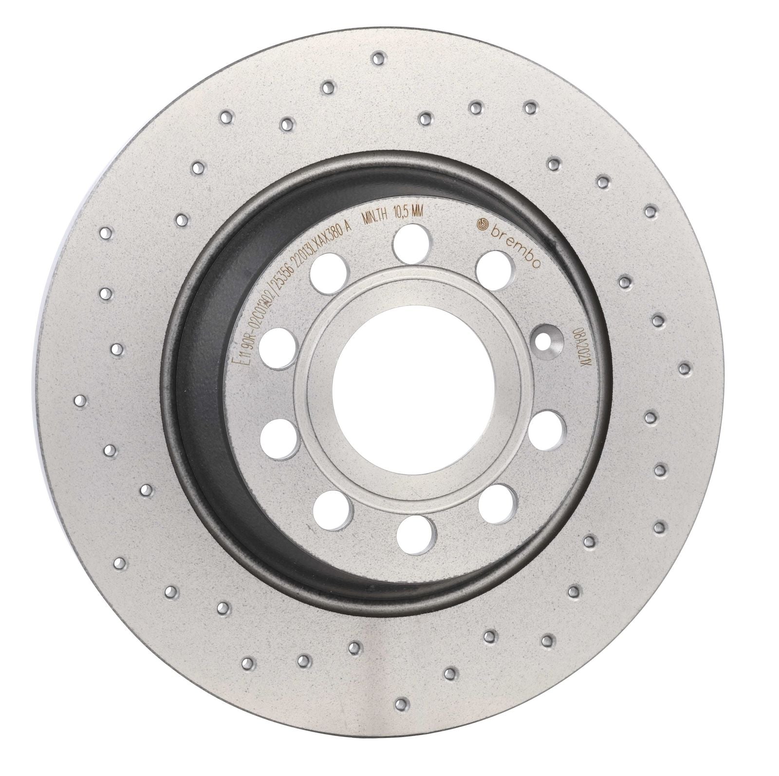 XTRA Drilled Rear Disc Brake Rotor - 08.A202.1X_30