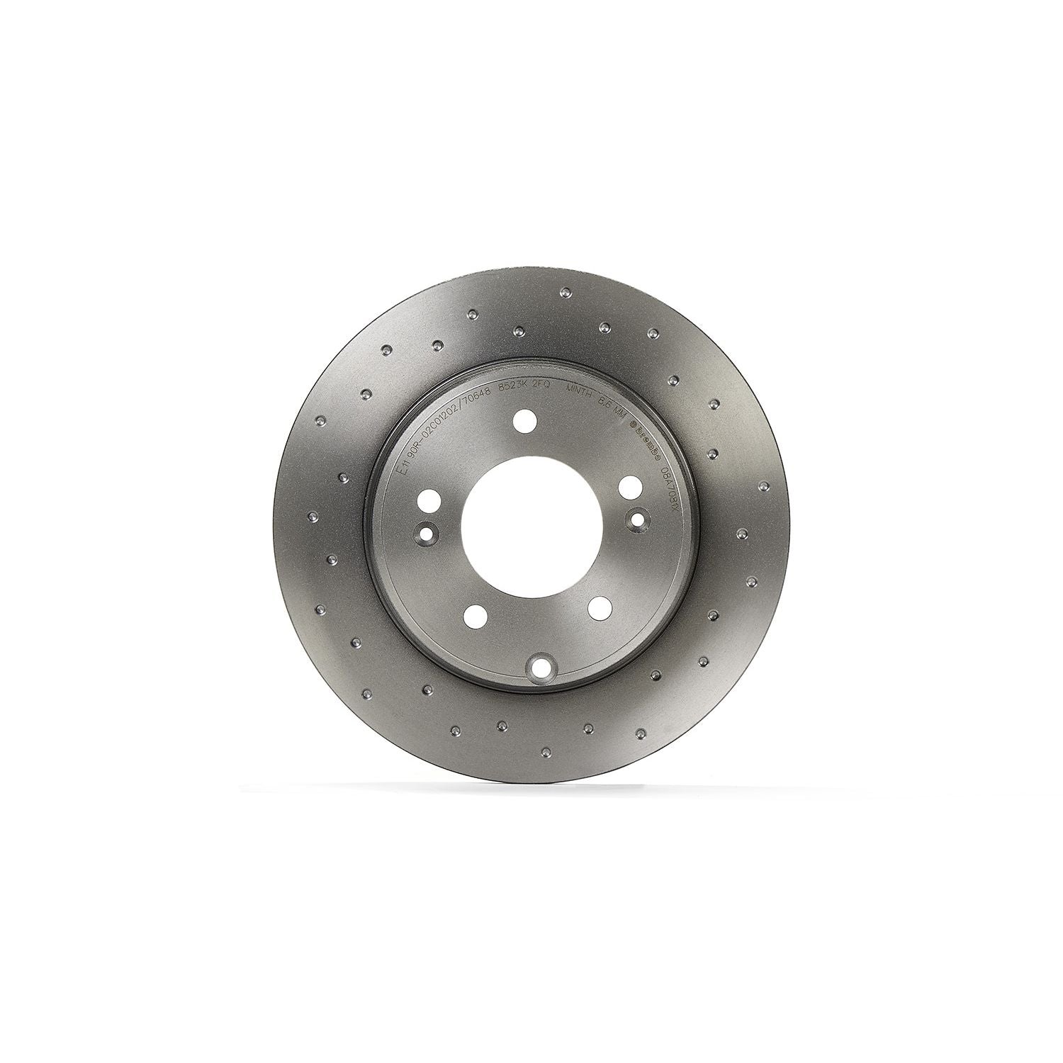 XTRA Drilled Rear Disc Brake Rotor - 08.A708.1X_01
