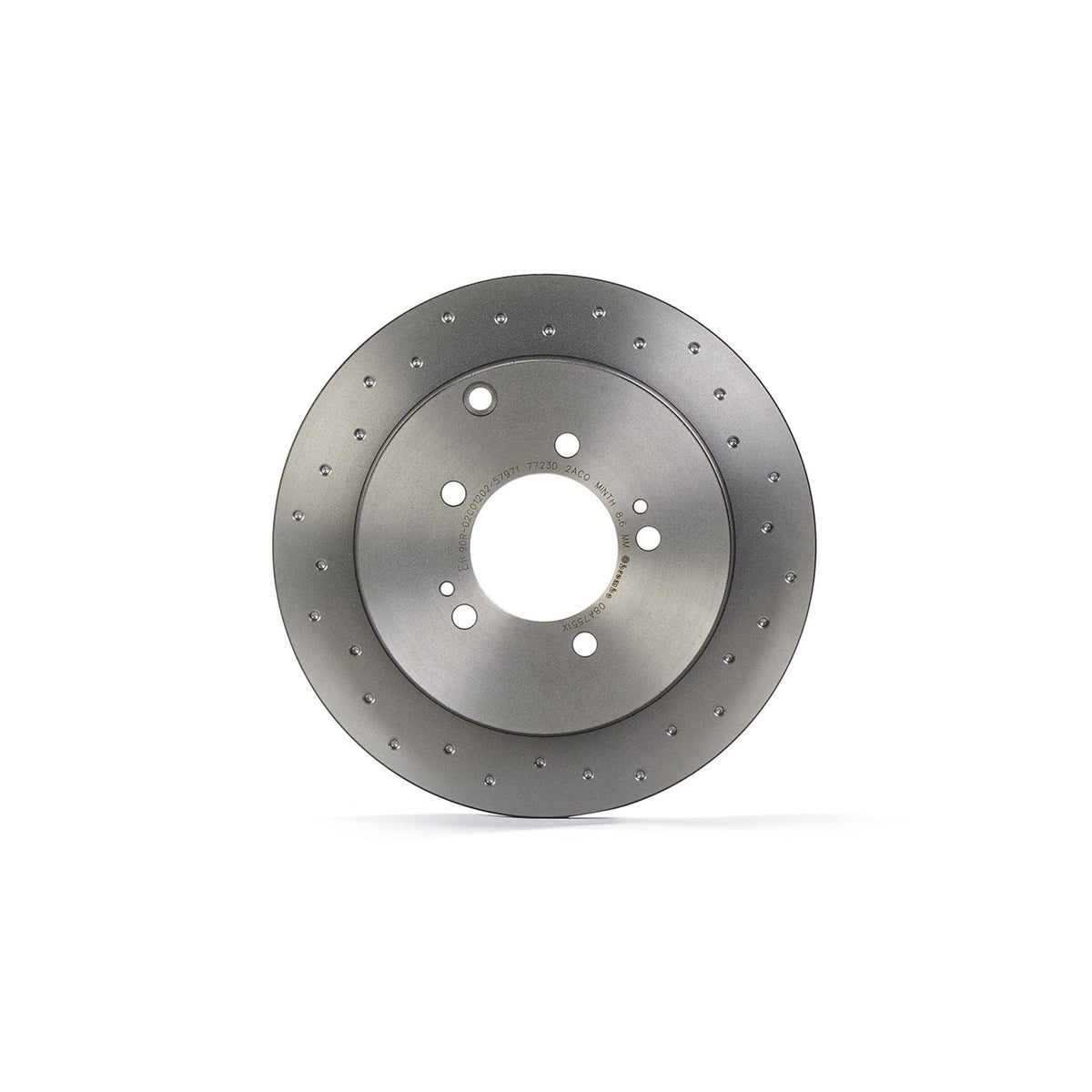 XTRA Drilled Rear Disc Brake Rotor - 08.A755.1X_02