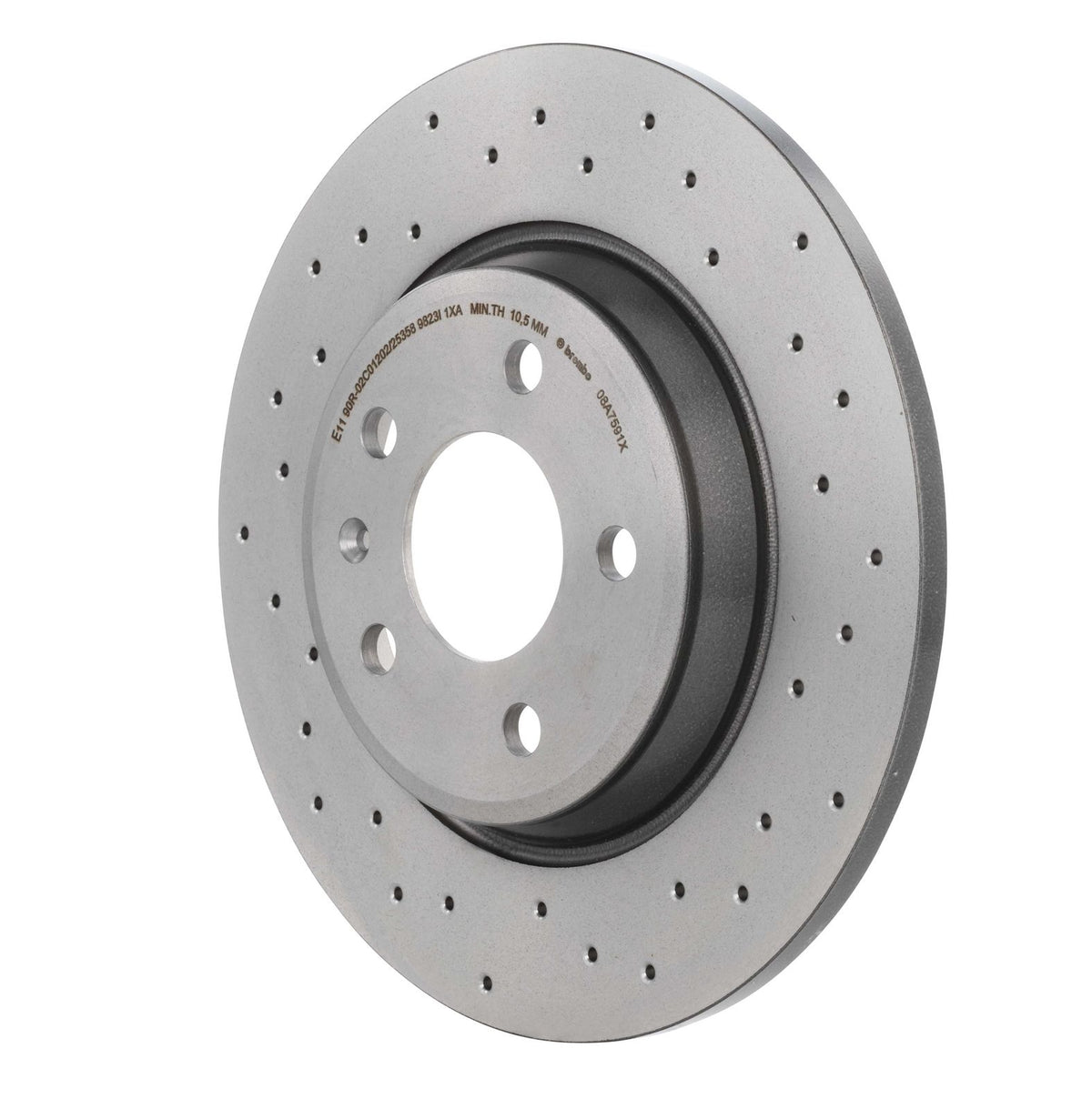 XTRA Drilled Rear Disc Brake Rotor - 08.A759.1X_10