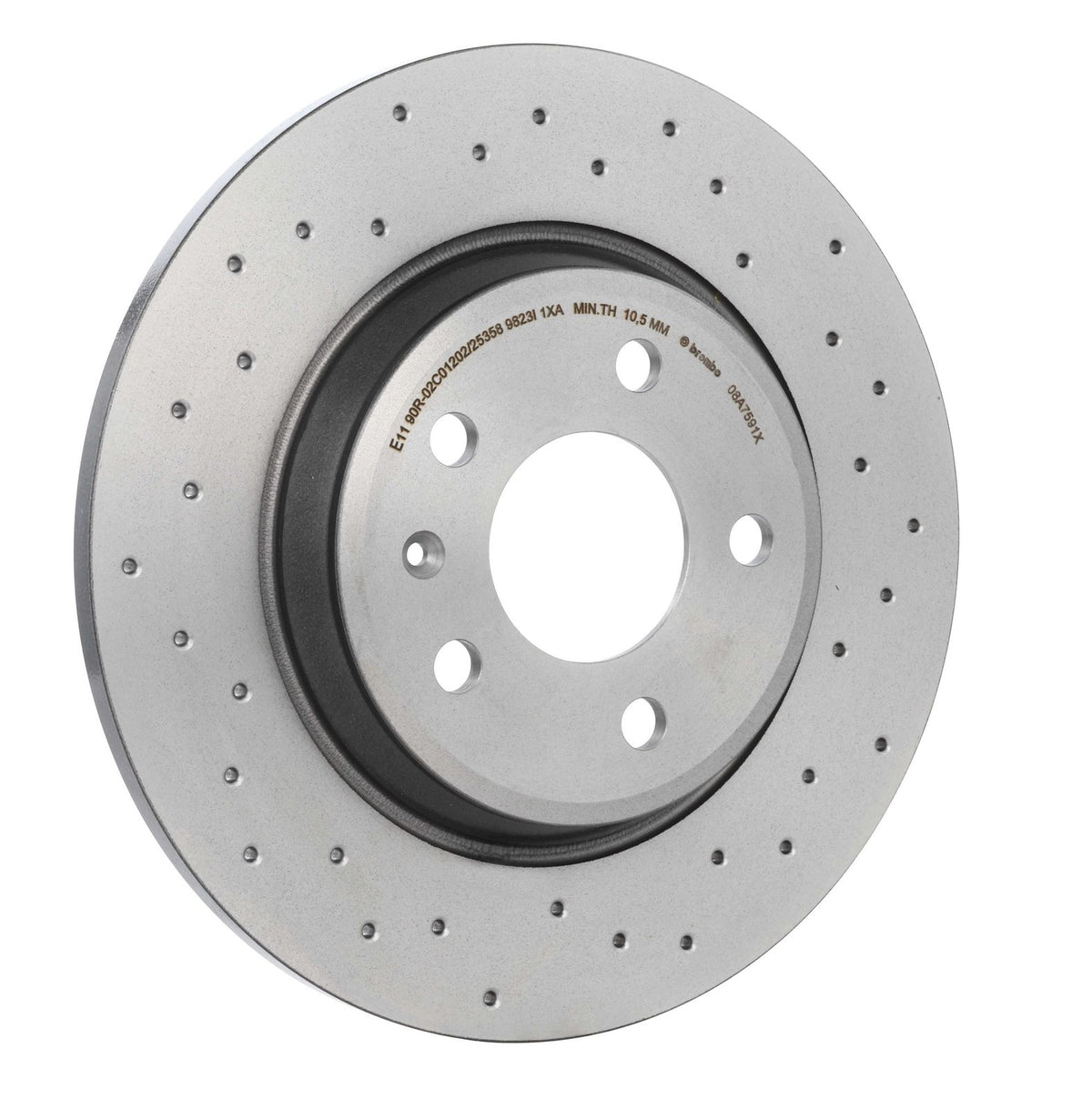 XTRA Drilled Rear Disc Brake Rotor - 08.A759.1X_29