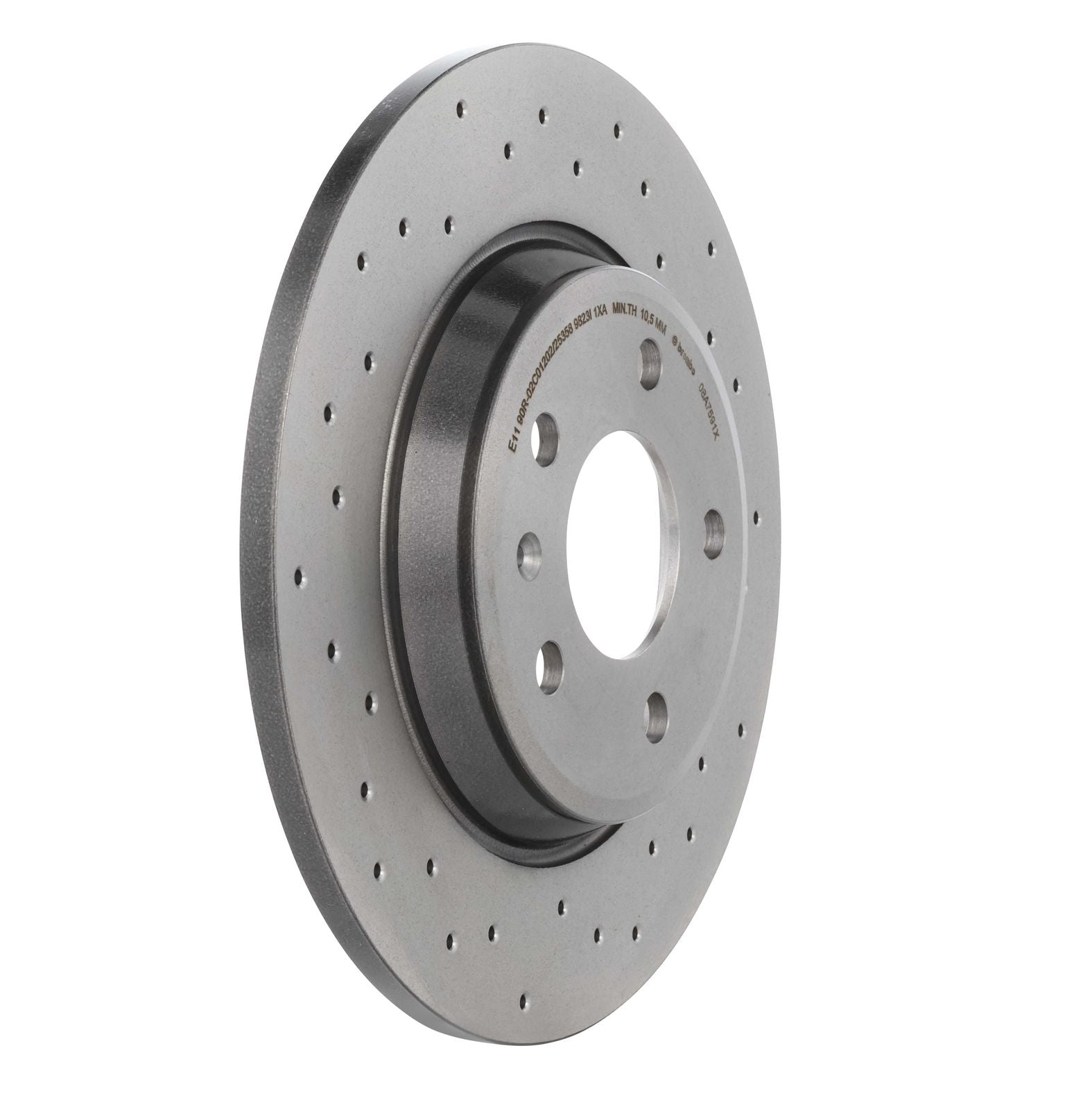 XTRA Drilled Rear Disc Brake Rotor - 08.A759.1X_27