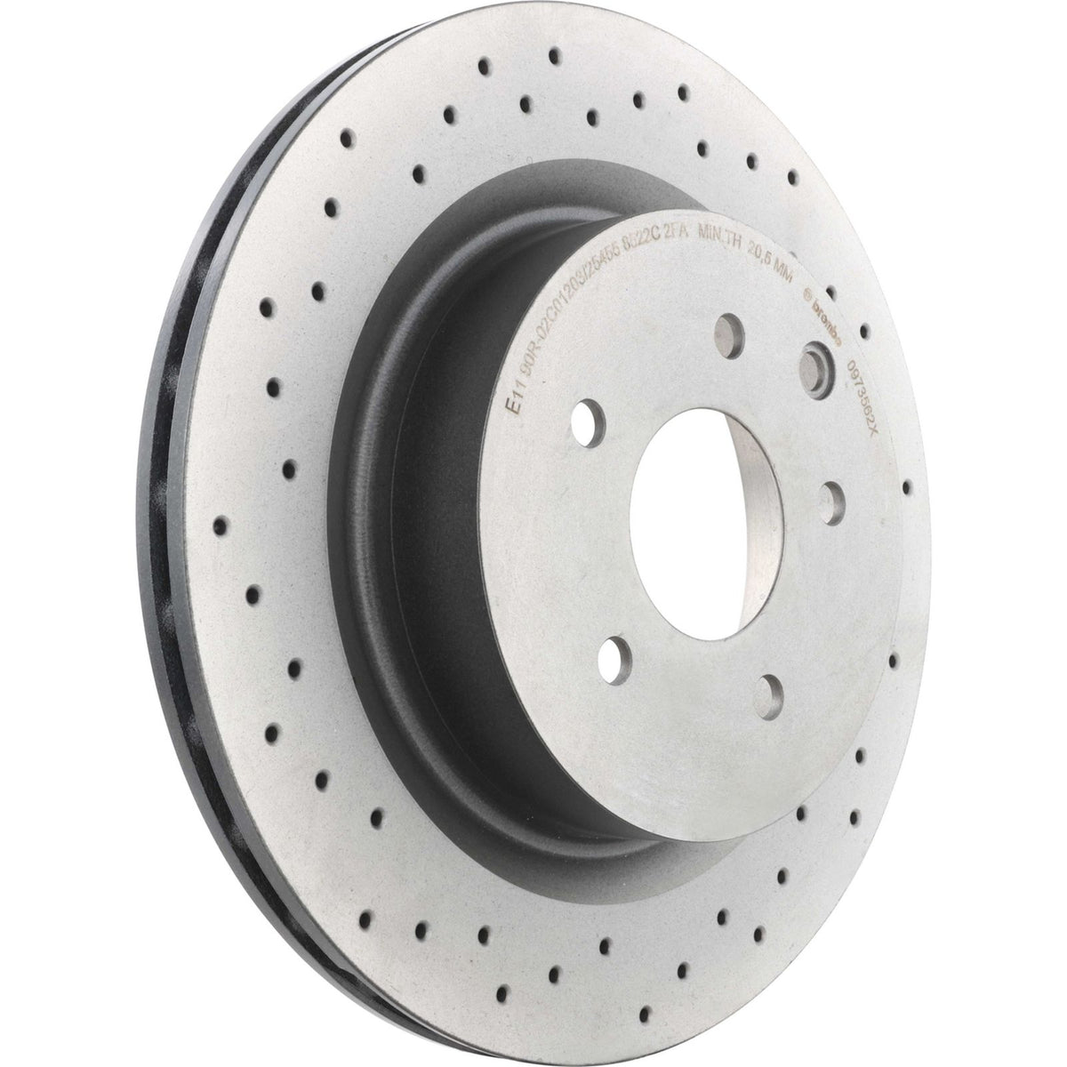 XTRA Drilled Rear Disc Brake Rotor - 09.7356.2X_05