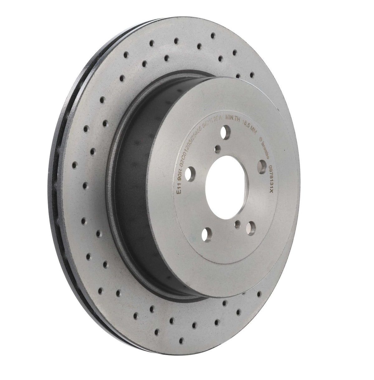 XTRA Drilled Rear Disc Brake Rotor - 09.7813.1X_28