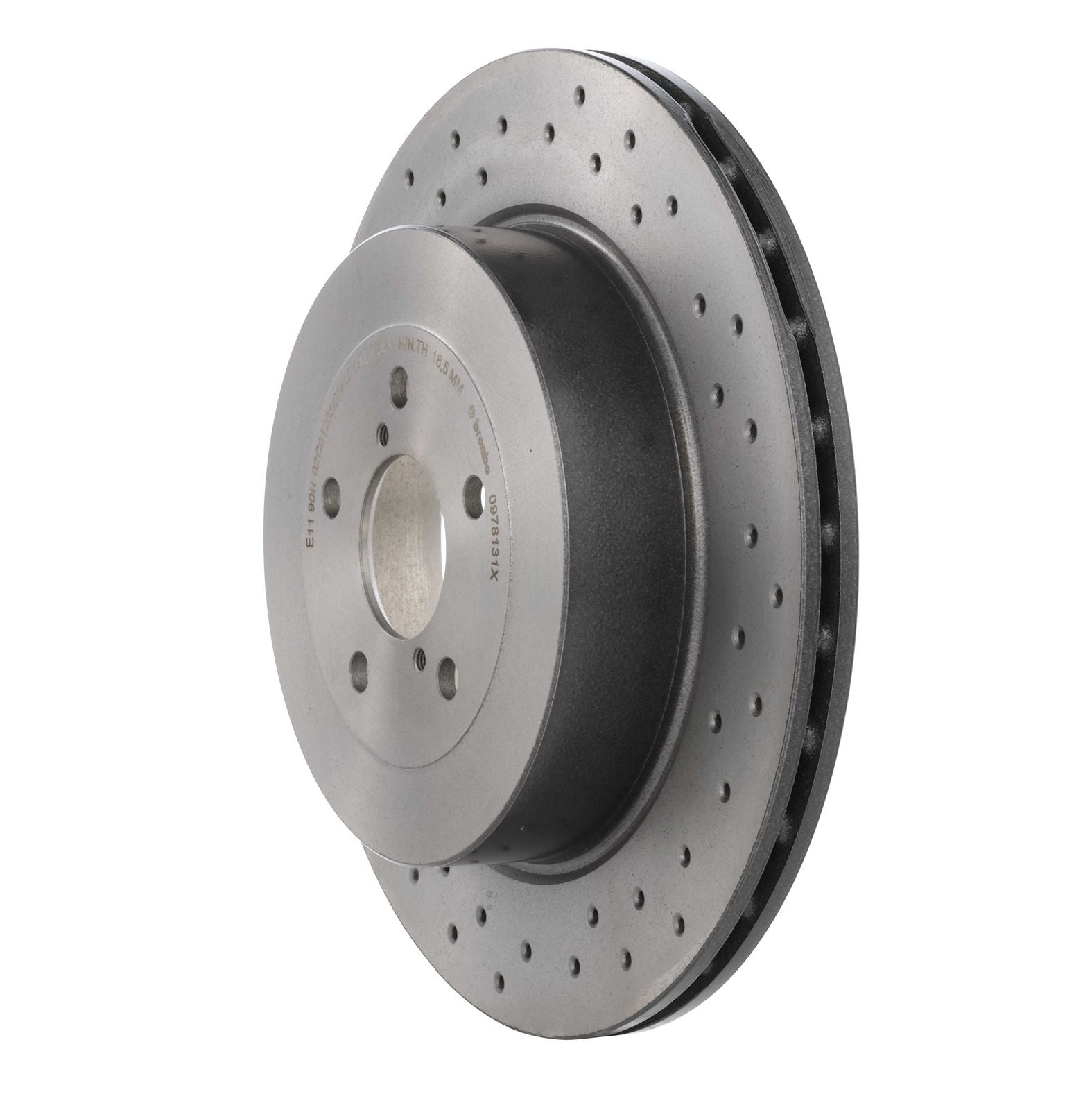 XTRA Drilled Rear Disc Brake Rotor - 09.7813.1X_11