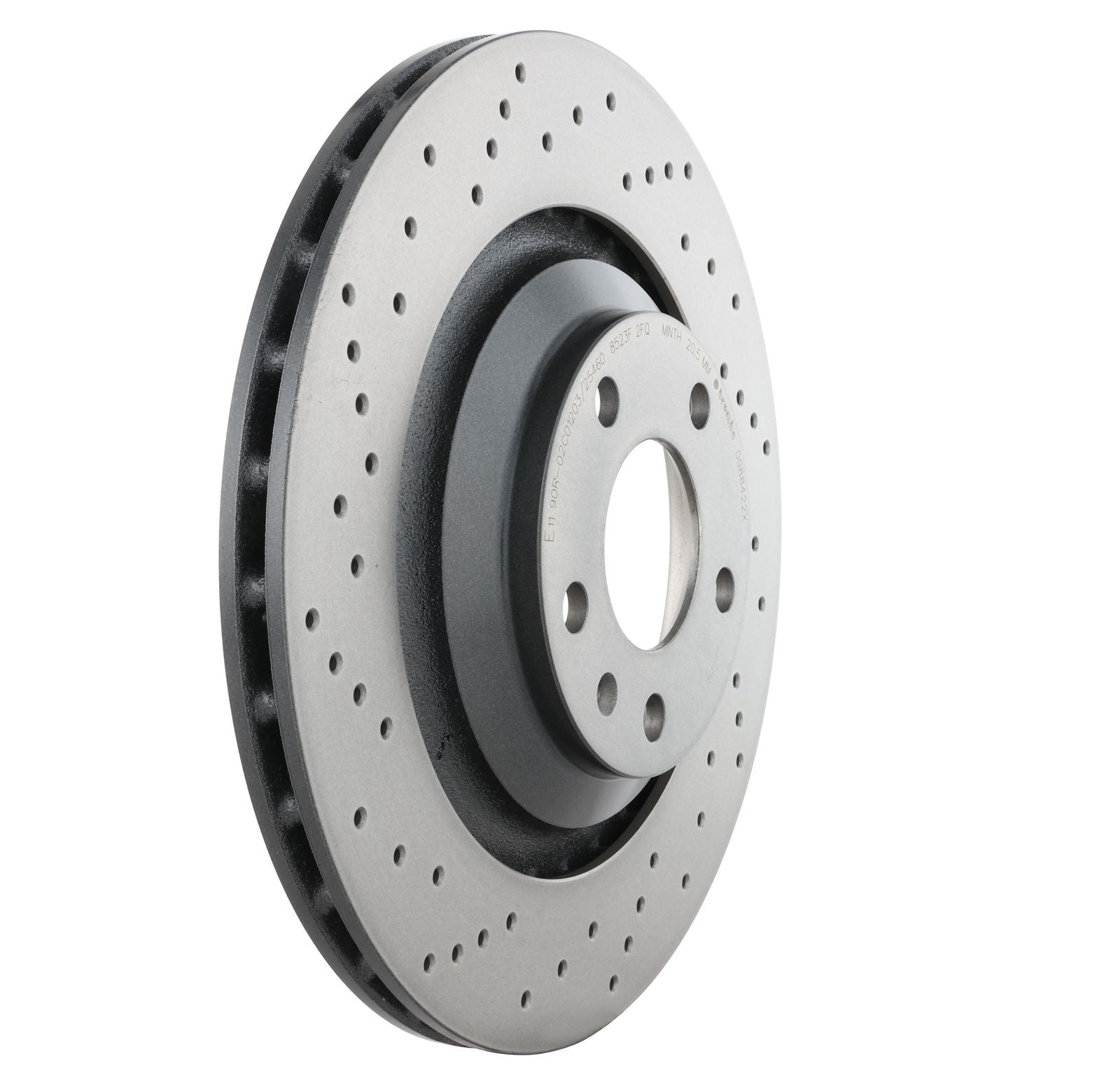 XTRA Drilled Rear Disc Brake Rotor - 09.8842.2X_27