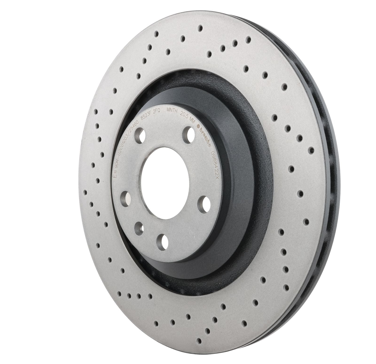 XTRA Drilled Rear Disc Brake Rotor - 09.8842.2X_10