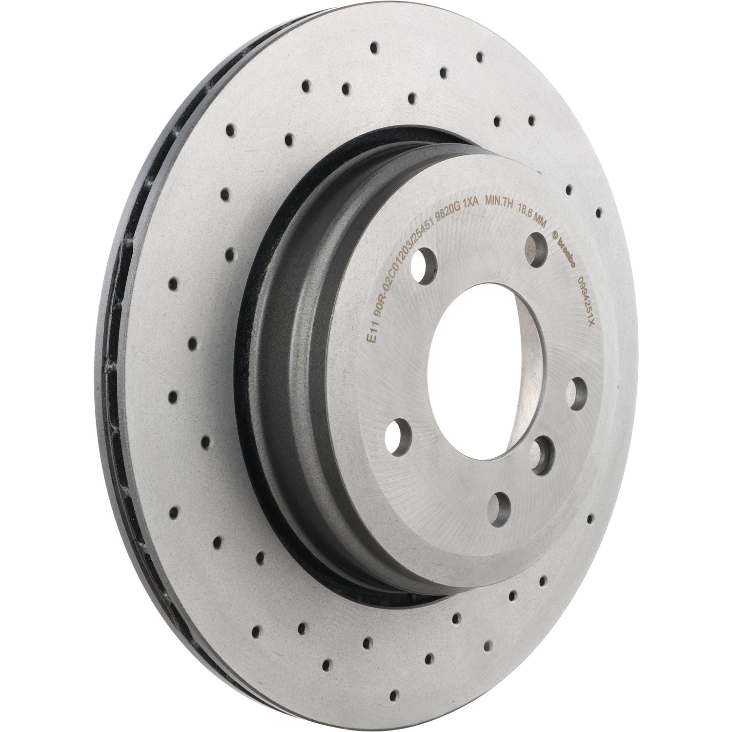 XTRA Drilled Rear Disc Brake Rotor - 09.9425.1X_02