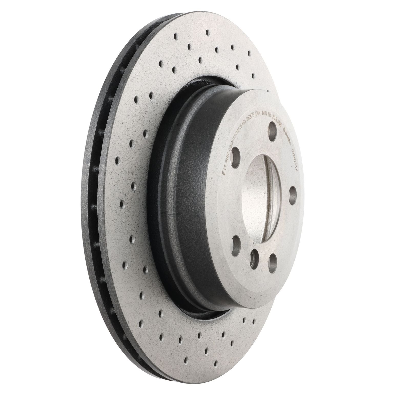 XTRA Drilled Rear Disc Brake Rotor - 09.9573.1X_26