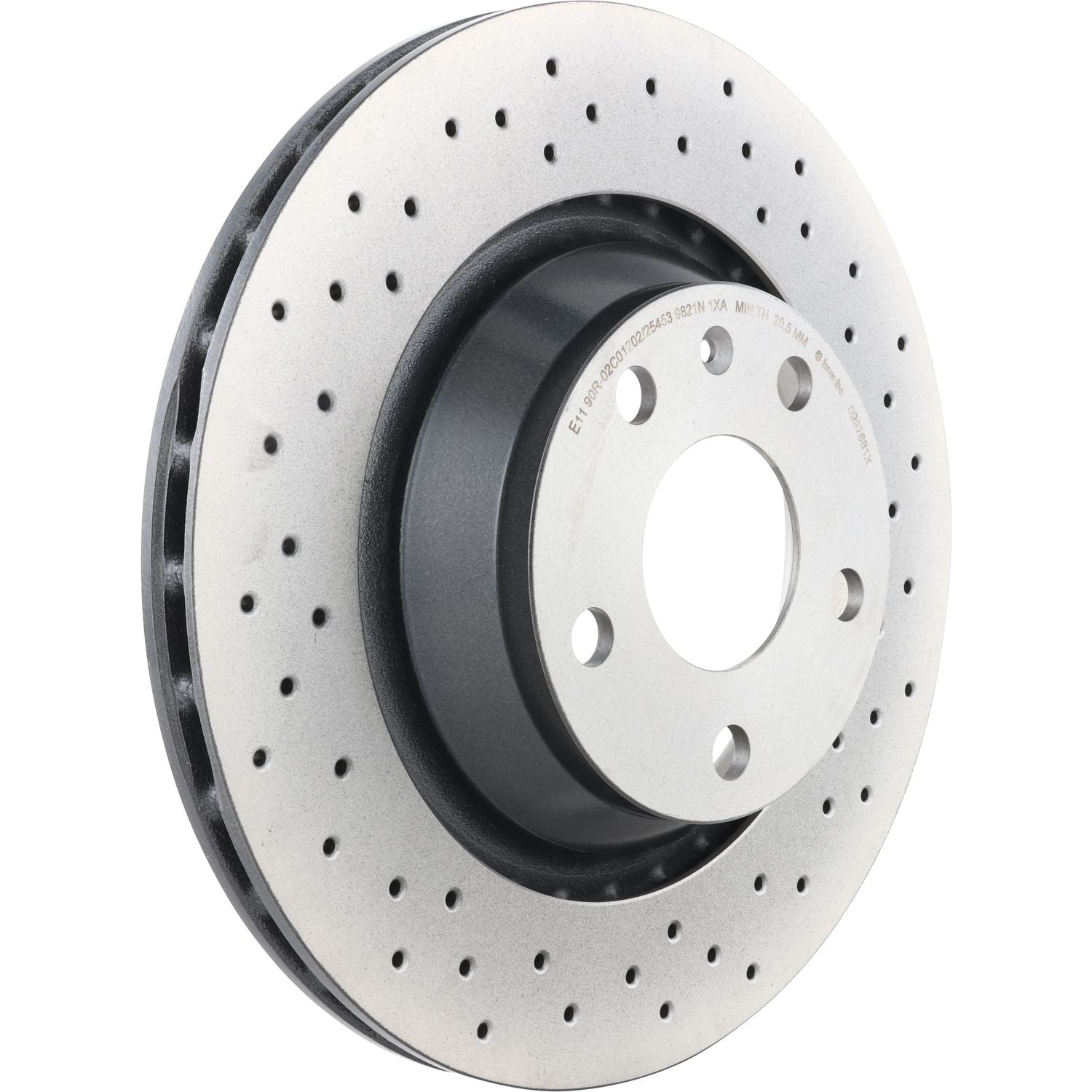 XTRA Drilled Rear Disc Brake Rotor - 09.9768.1X_01