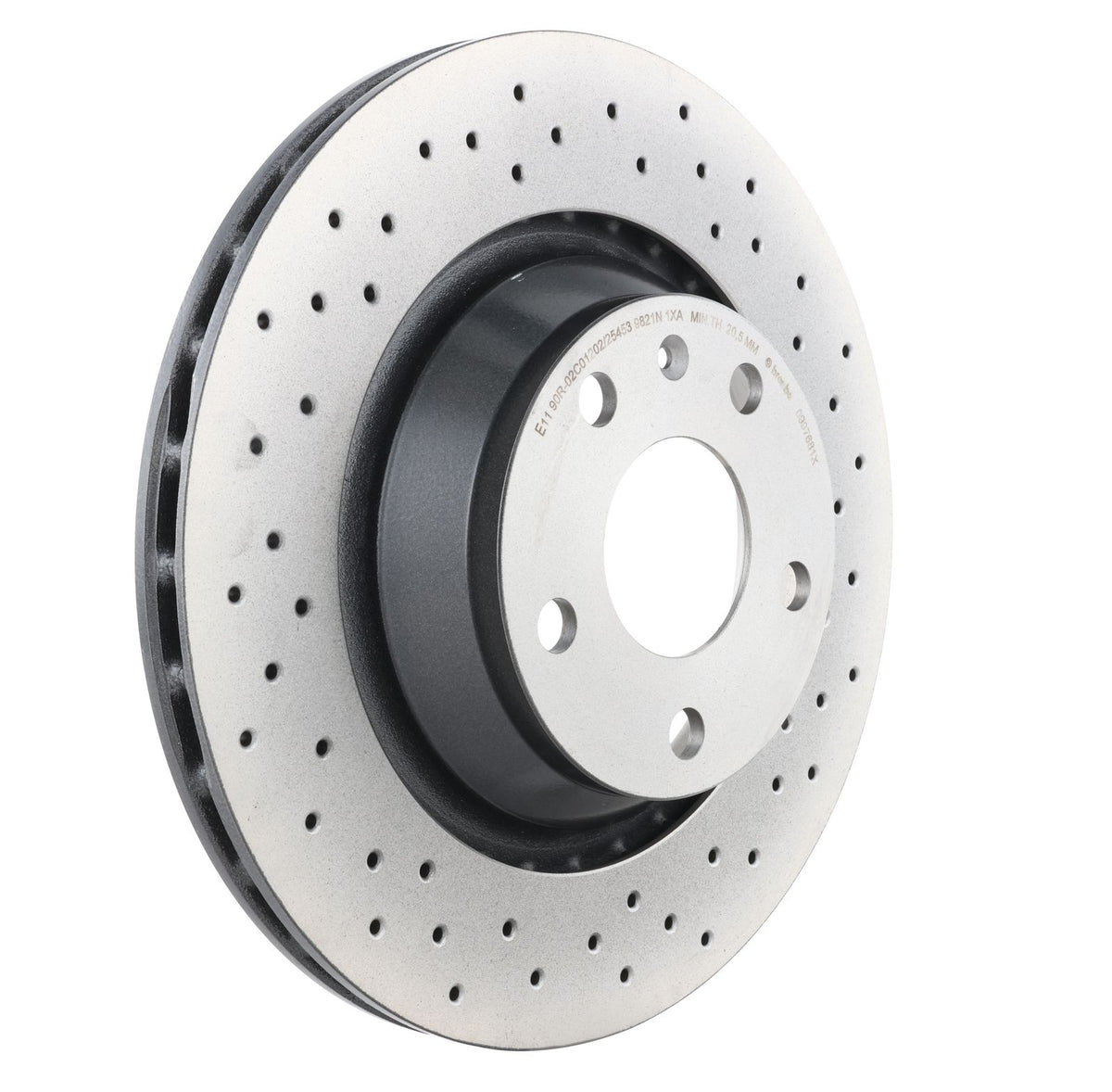 XTRA Drilled Rear Disc Brake Rotor - 09.9768.1X_27