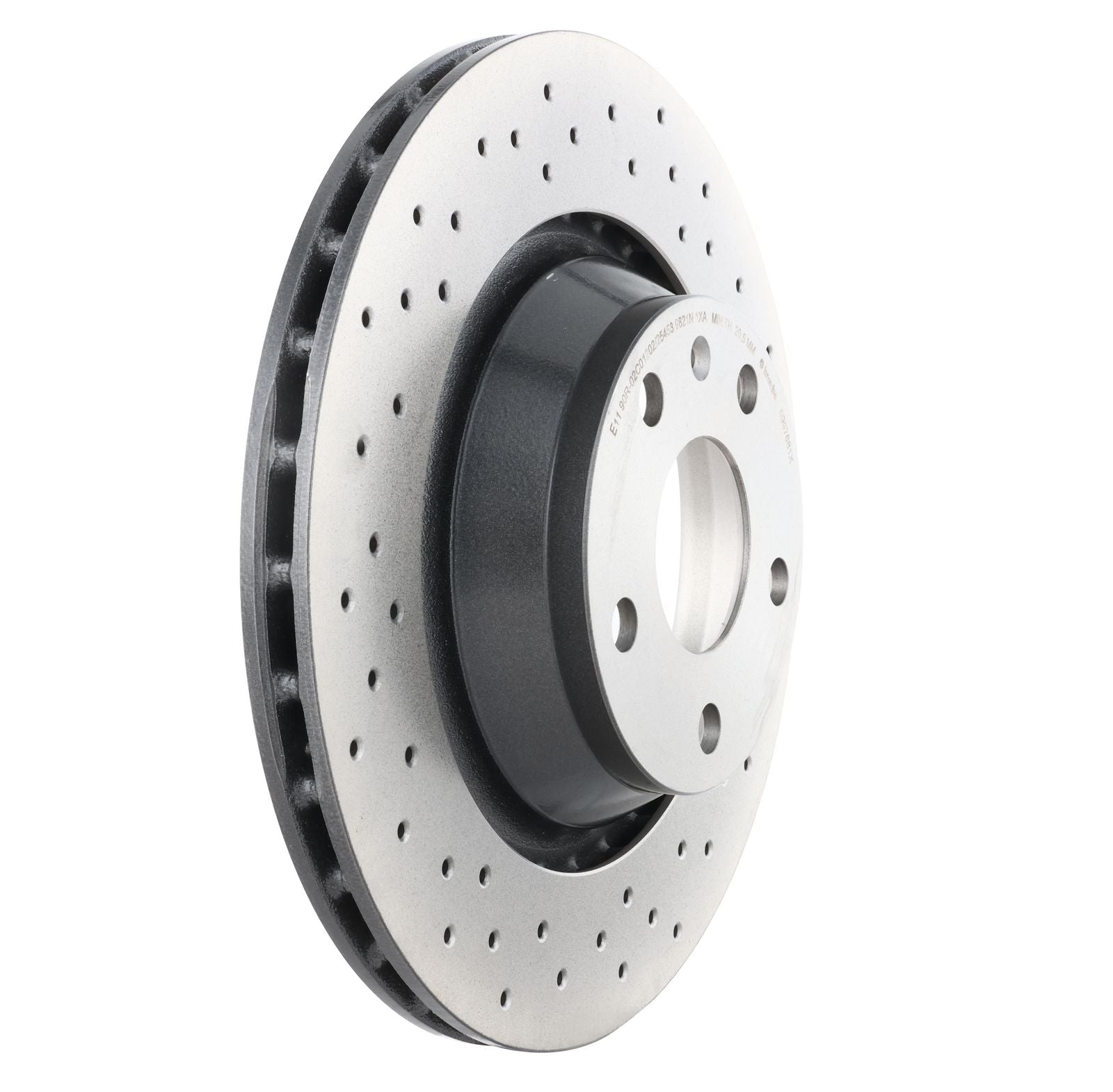 XTRA Drilled Rear Disc Brake Rotor - 09.9768.1X_26